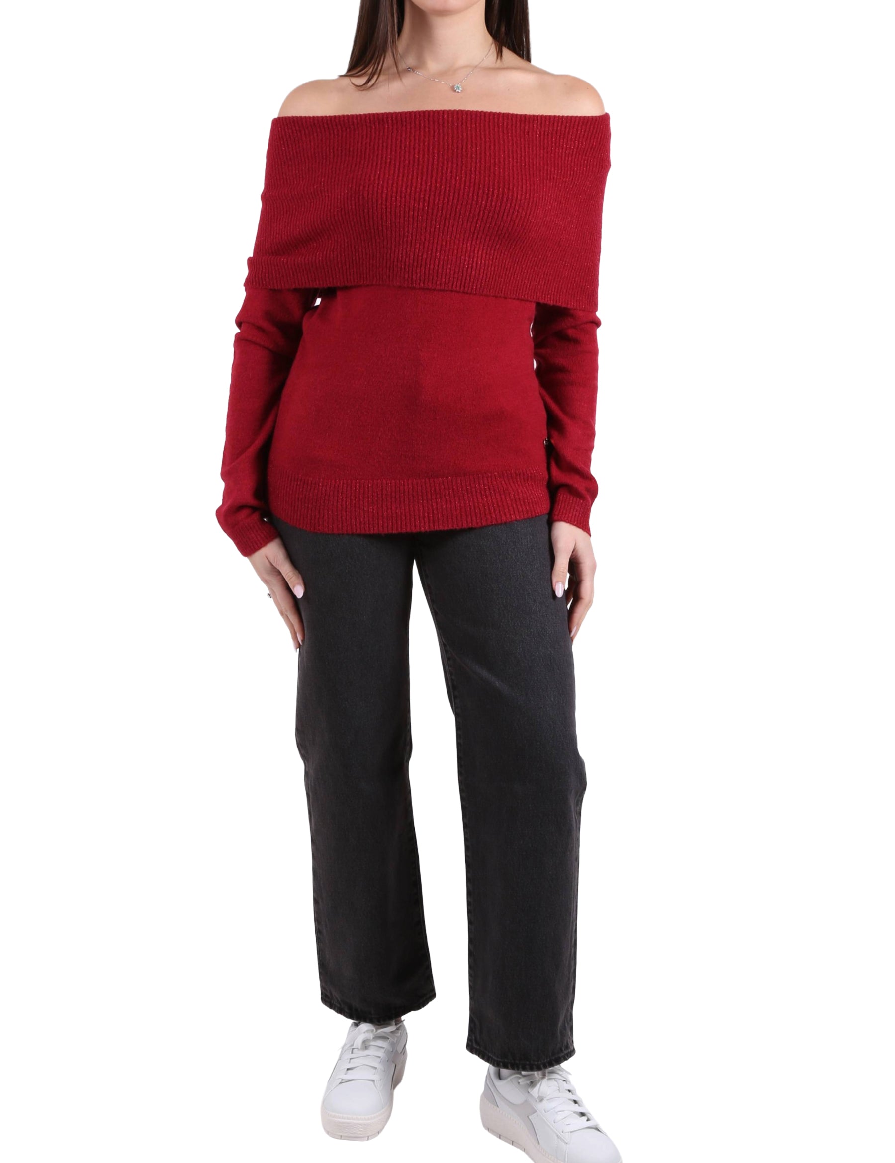 Maglioncini Rosso Yes-zee