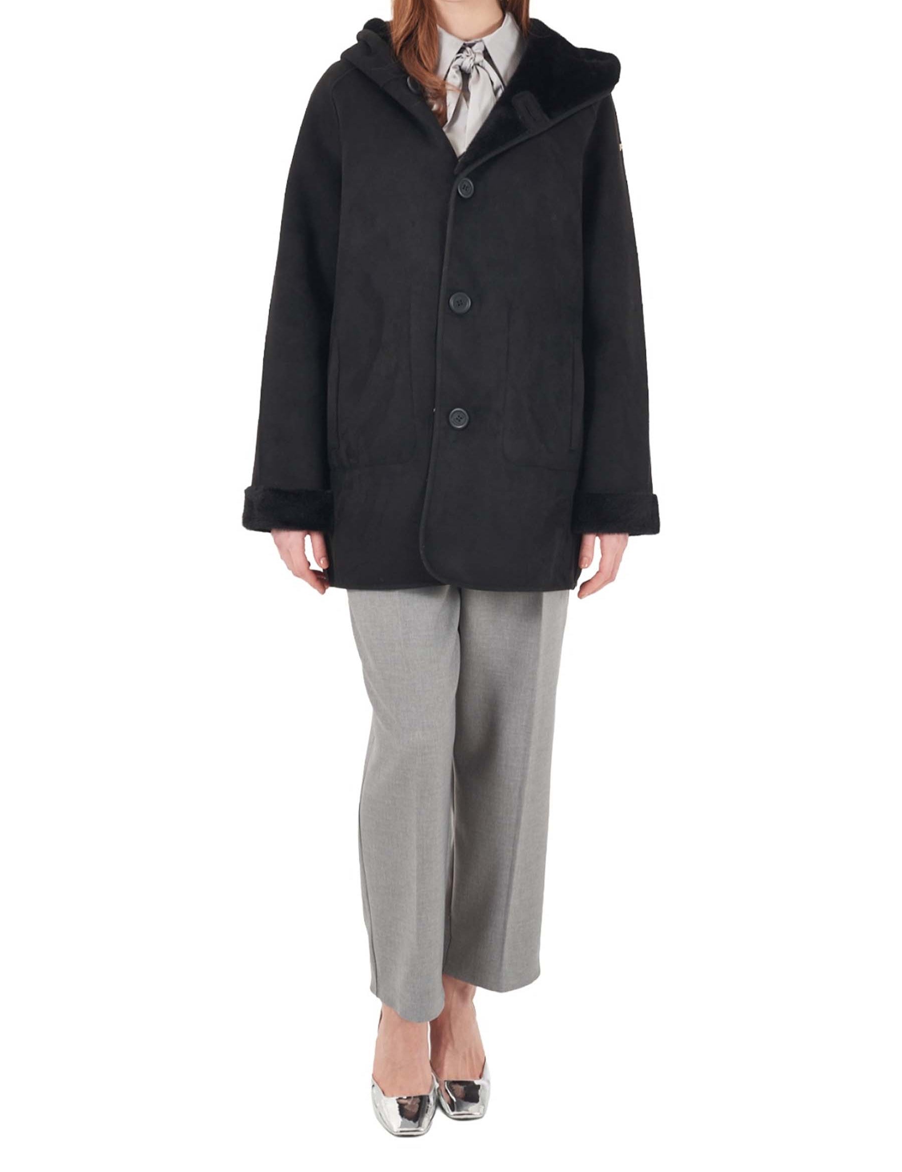 Cappotti Nero Yes-zee