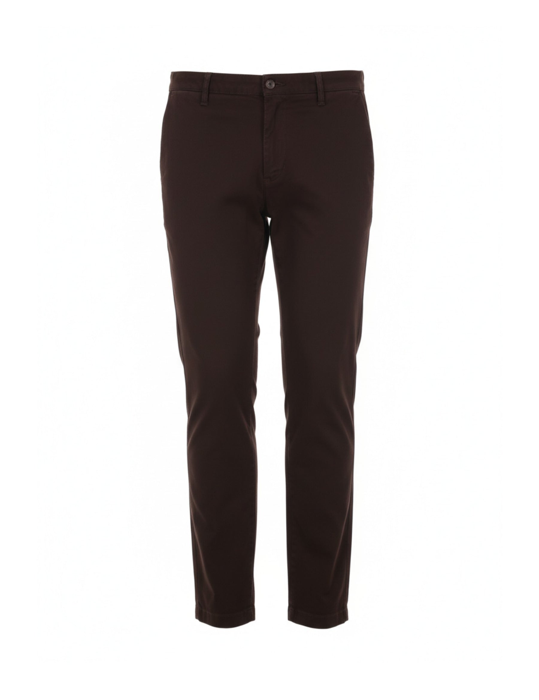 Pantaloni Marrone Scuro Borgoni Milano