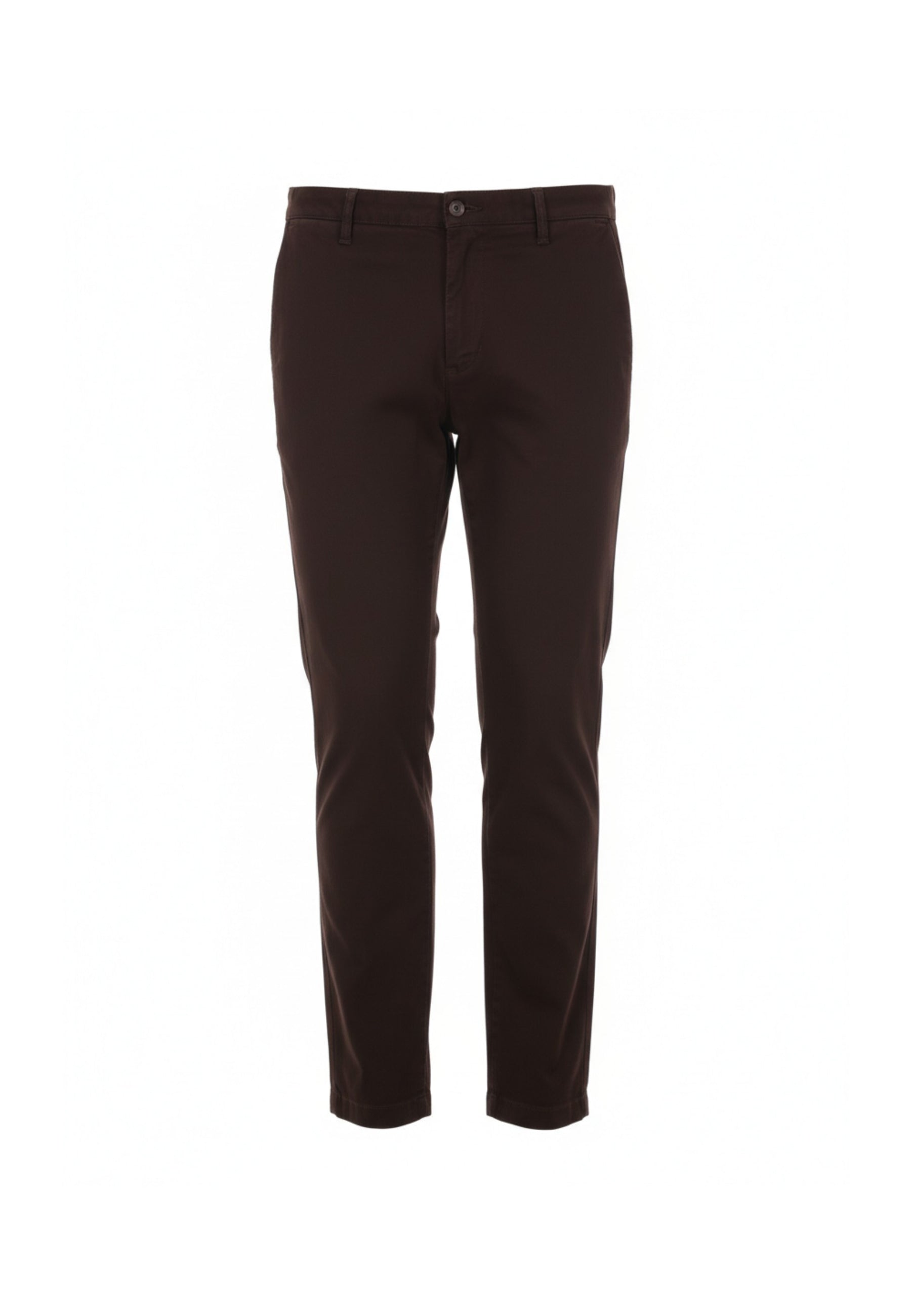 Pantaloni Marrone Scuro Borgoni Milano