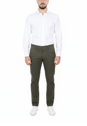 Pantaloni Verde Borgoni Milano
