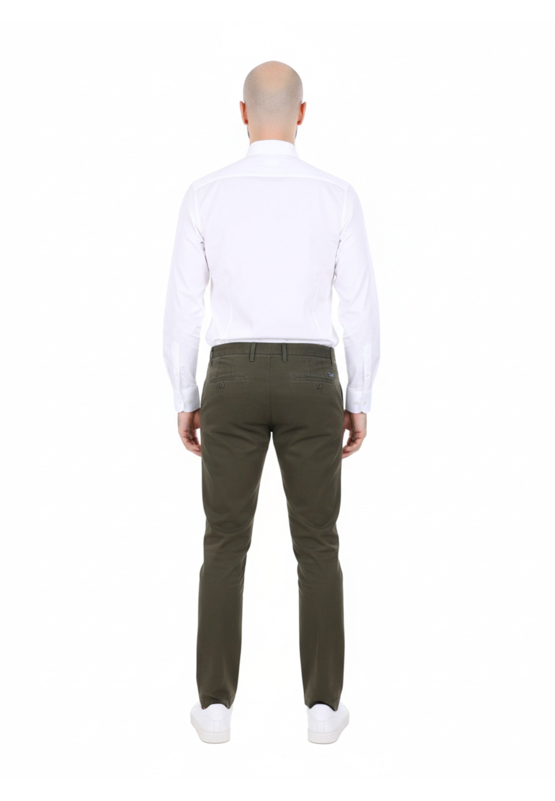 Pantaloni Verde Borgoni Milano