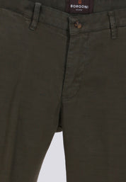 Pantaloni Verde Borgoni Milano