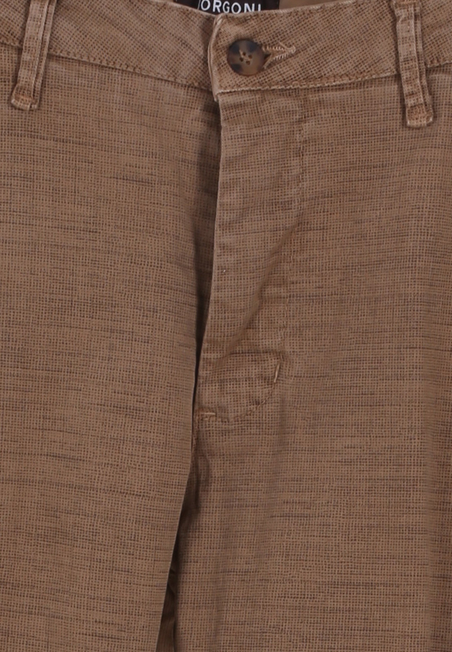 Pantaloni Marrone Borgoni Milano