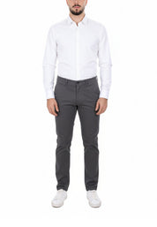 Pantaloni Grigio Borgoni Milano