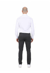 Pantaloni Grigio Borgoni Milano