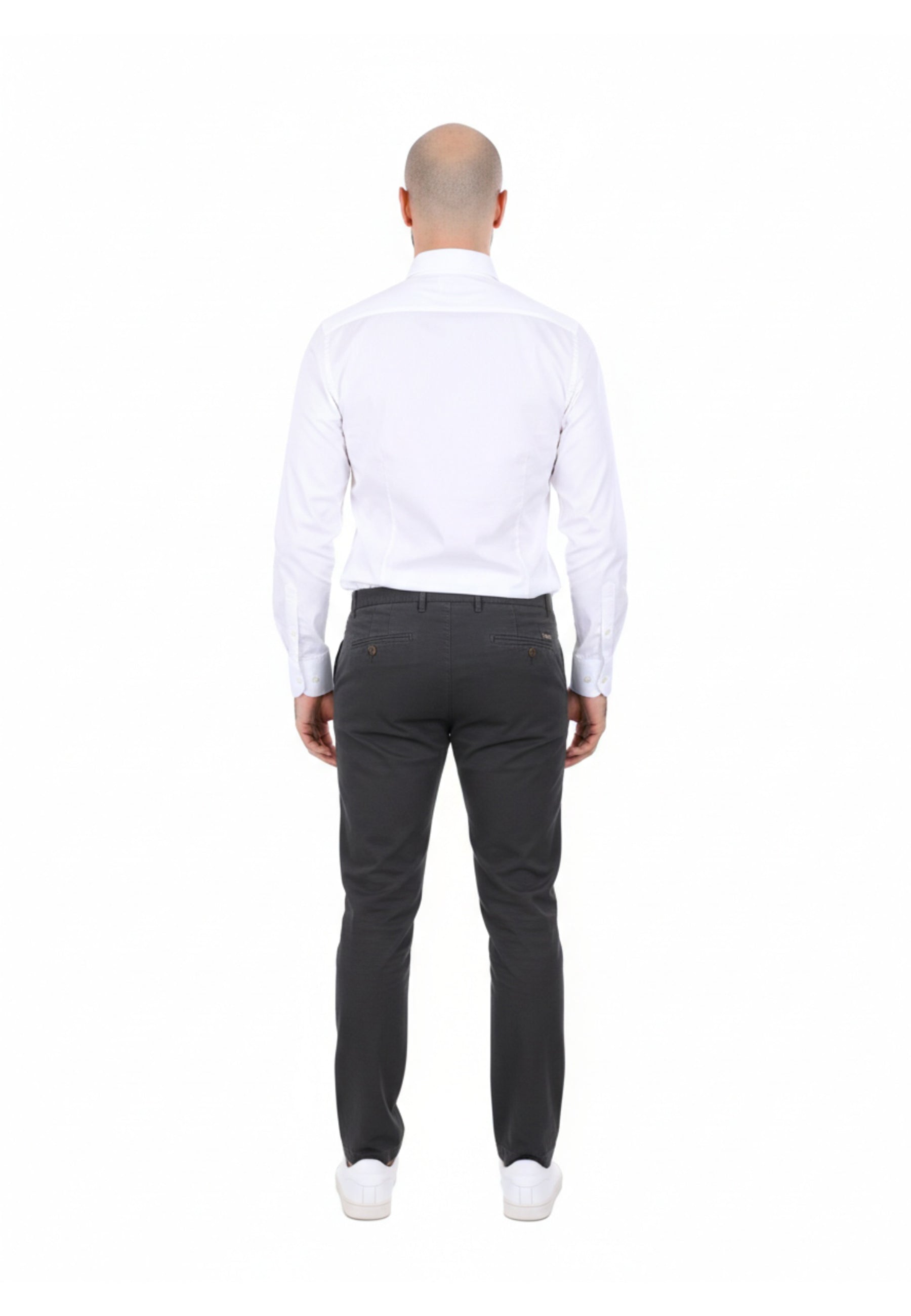 Pantaloni Grigio Borgoni Milano