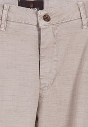 Pantaloni Beige Borgoni Milano