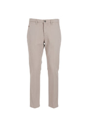 Pantaloni Beige Borgoni Milano