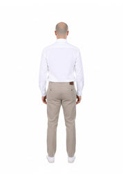 Pantaloni Beige Borgoni Milano