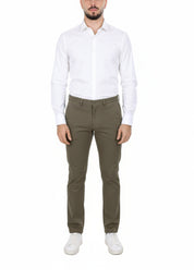 Pantaloni Verde Chiaro Borgoni Milano