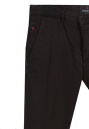 Pantaloni Marrone Borgoni Milano