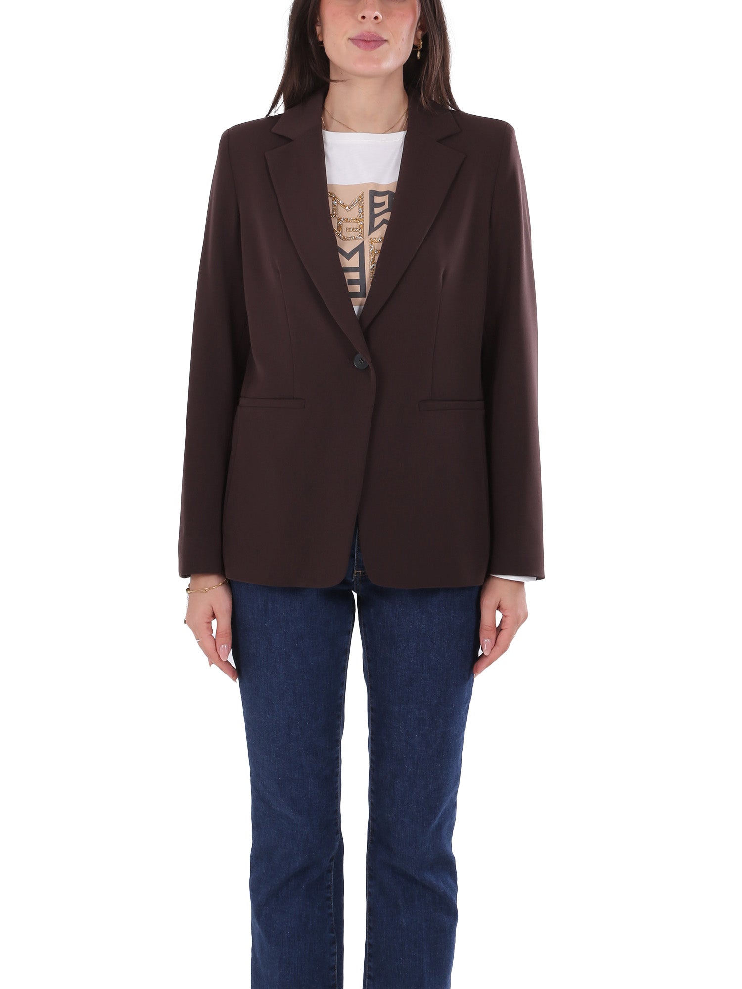 Blazer Marrone Emme Marella