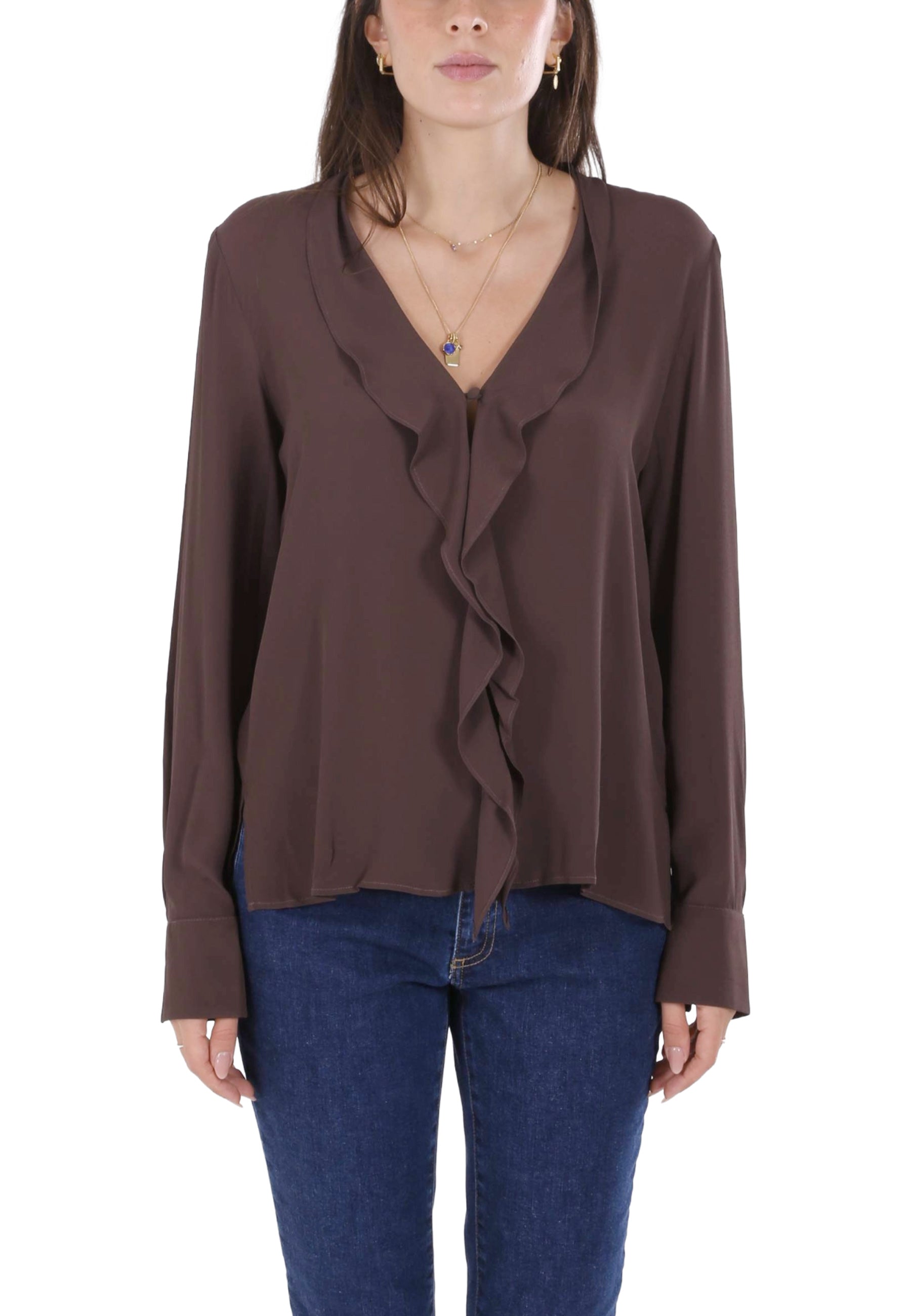 Bluse Marrone Emme Marella