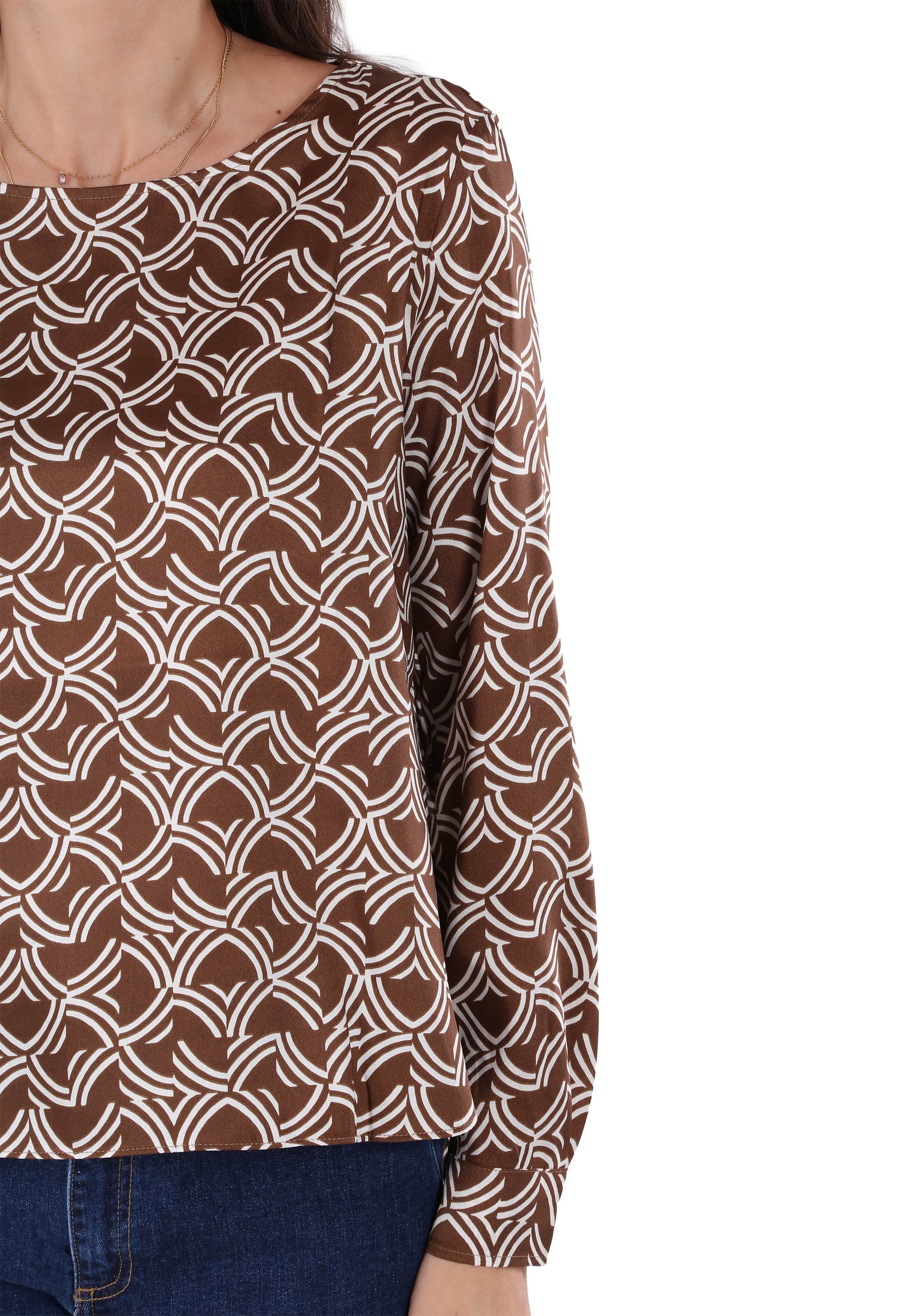 Bluse Marrone Emme Marella