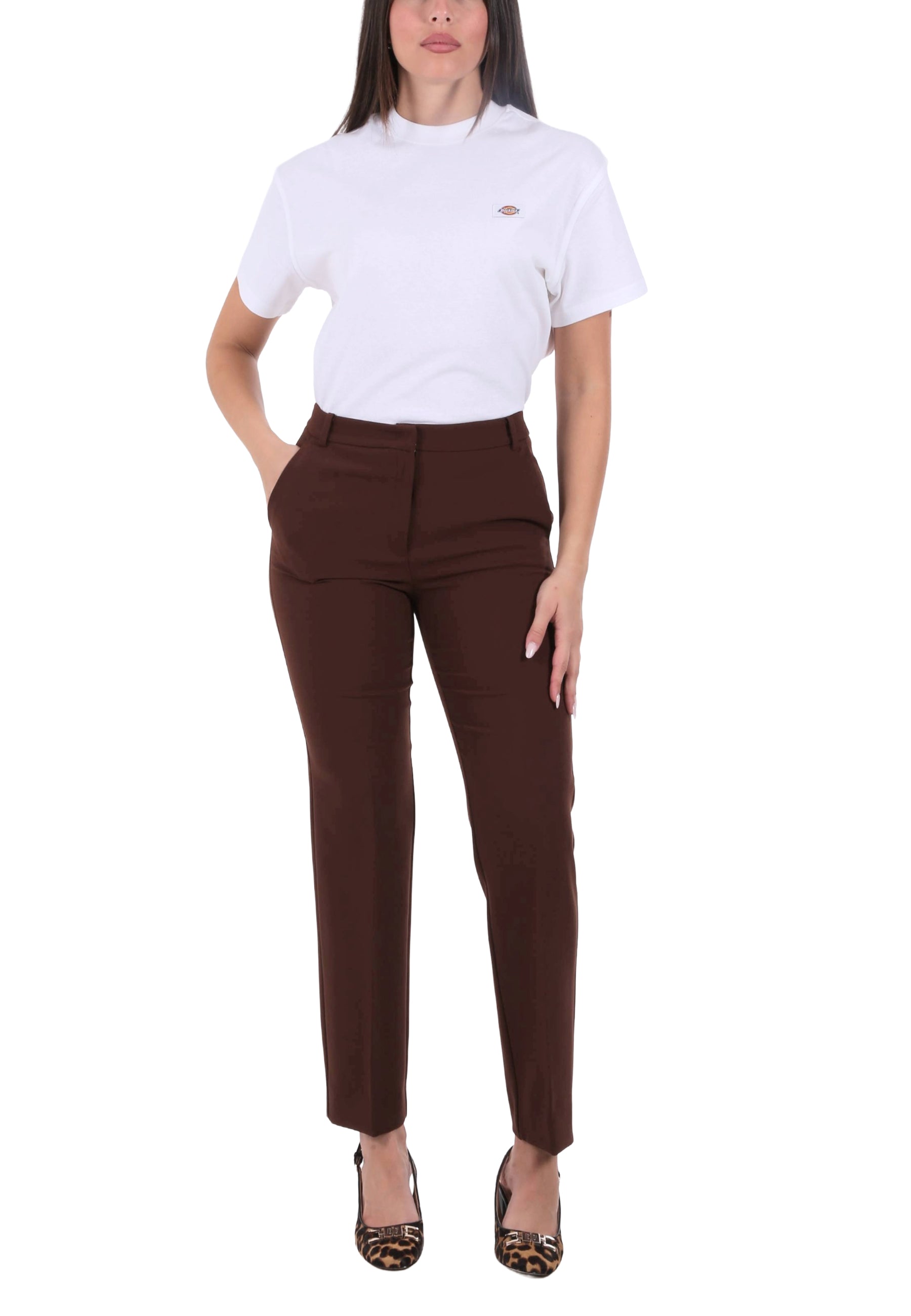 Pantaloni Marrone Emme Marella