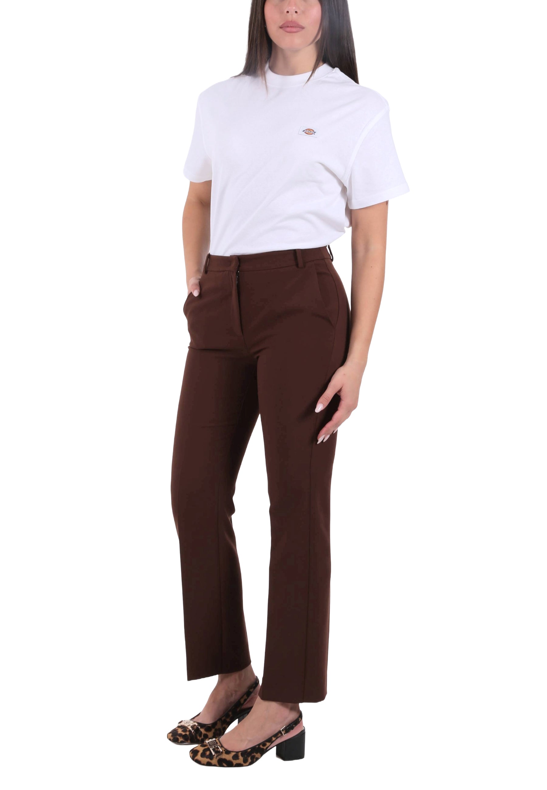 Pantaloni Marrone Emme Marella