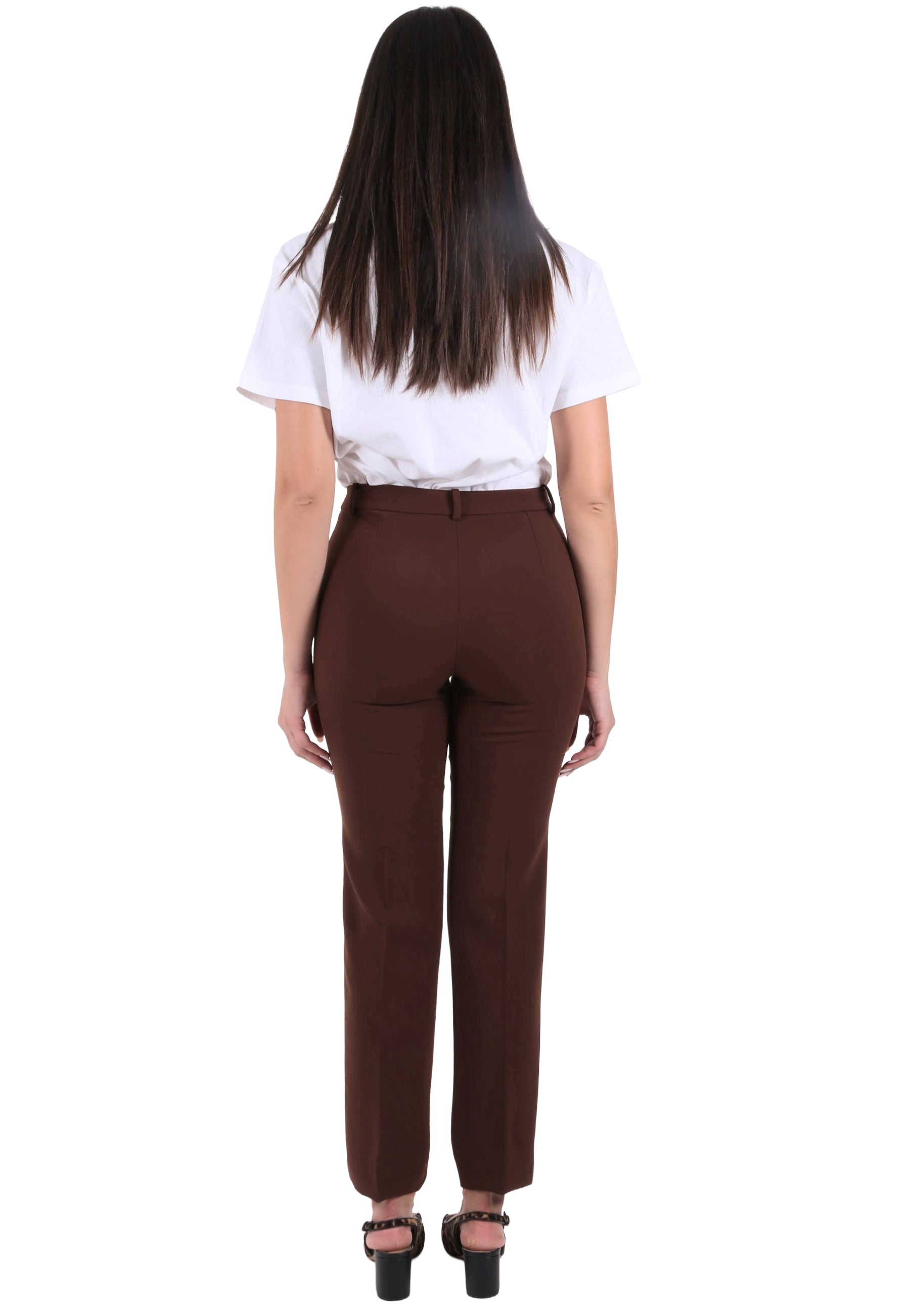 Pantaloni Marrone Emme Marella