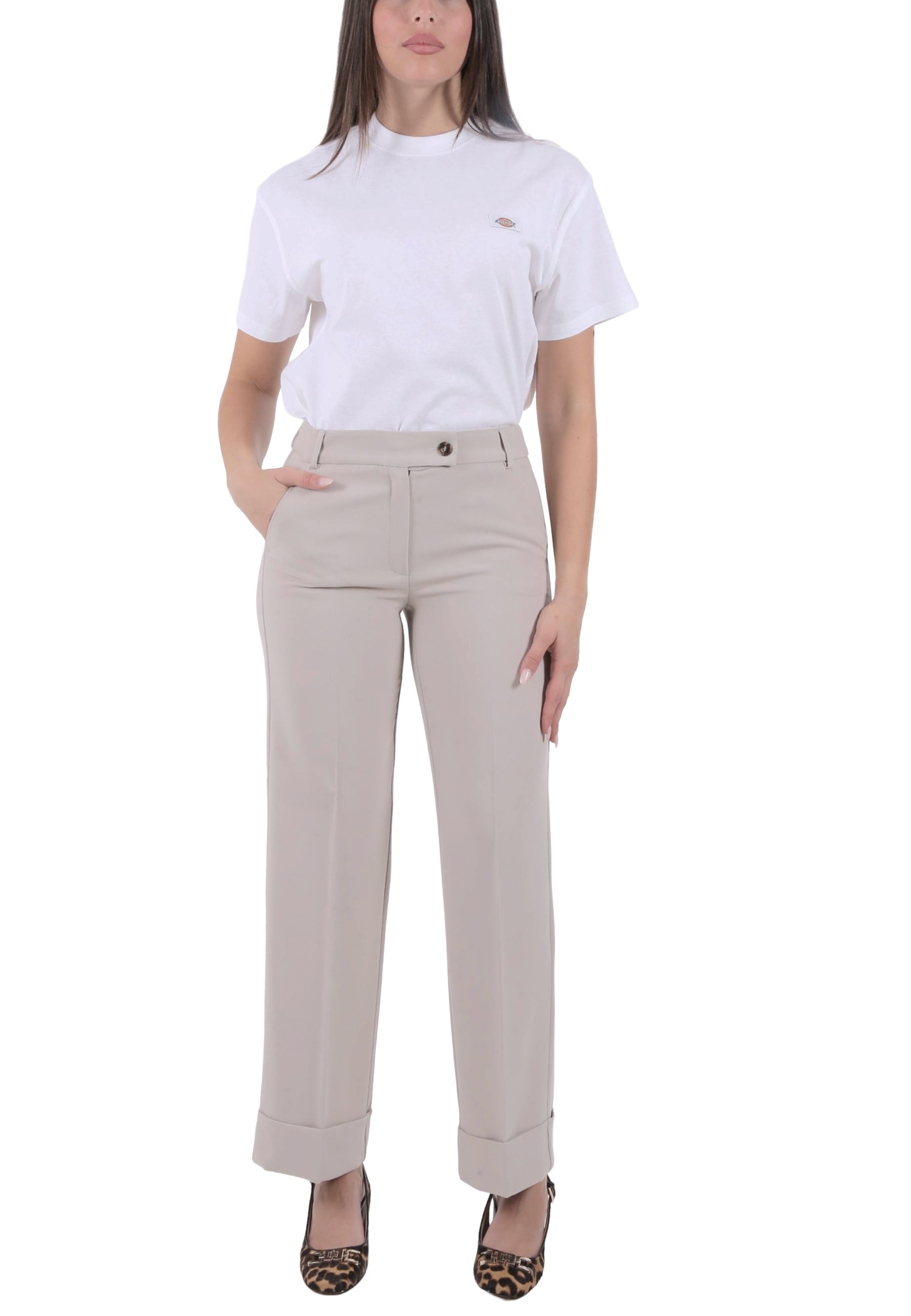 Pantaloni Beige Emme Marella