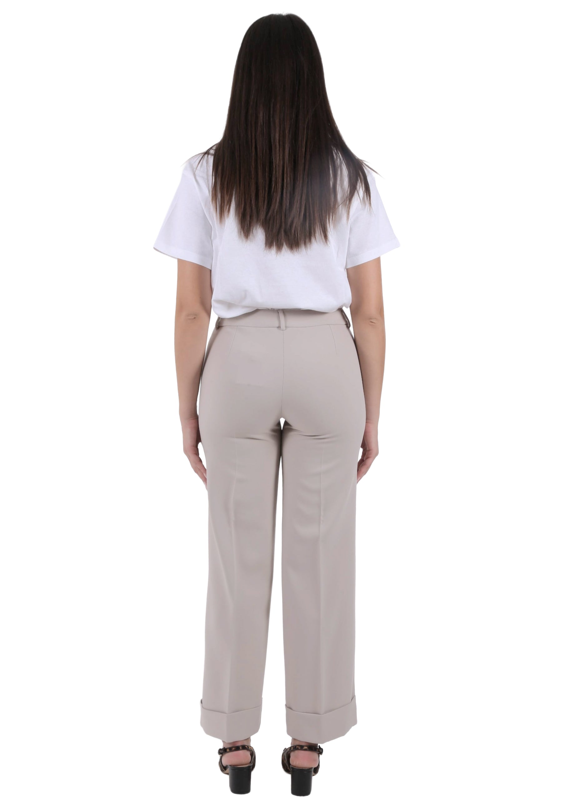 Pantaloni Beige Emme Marella