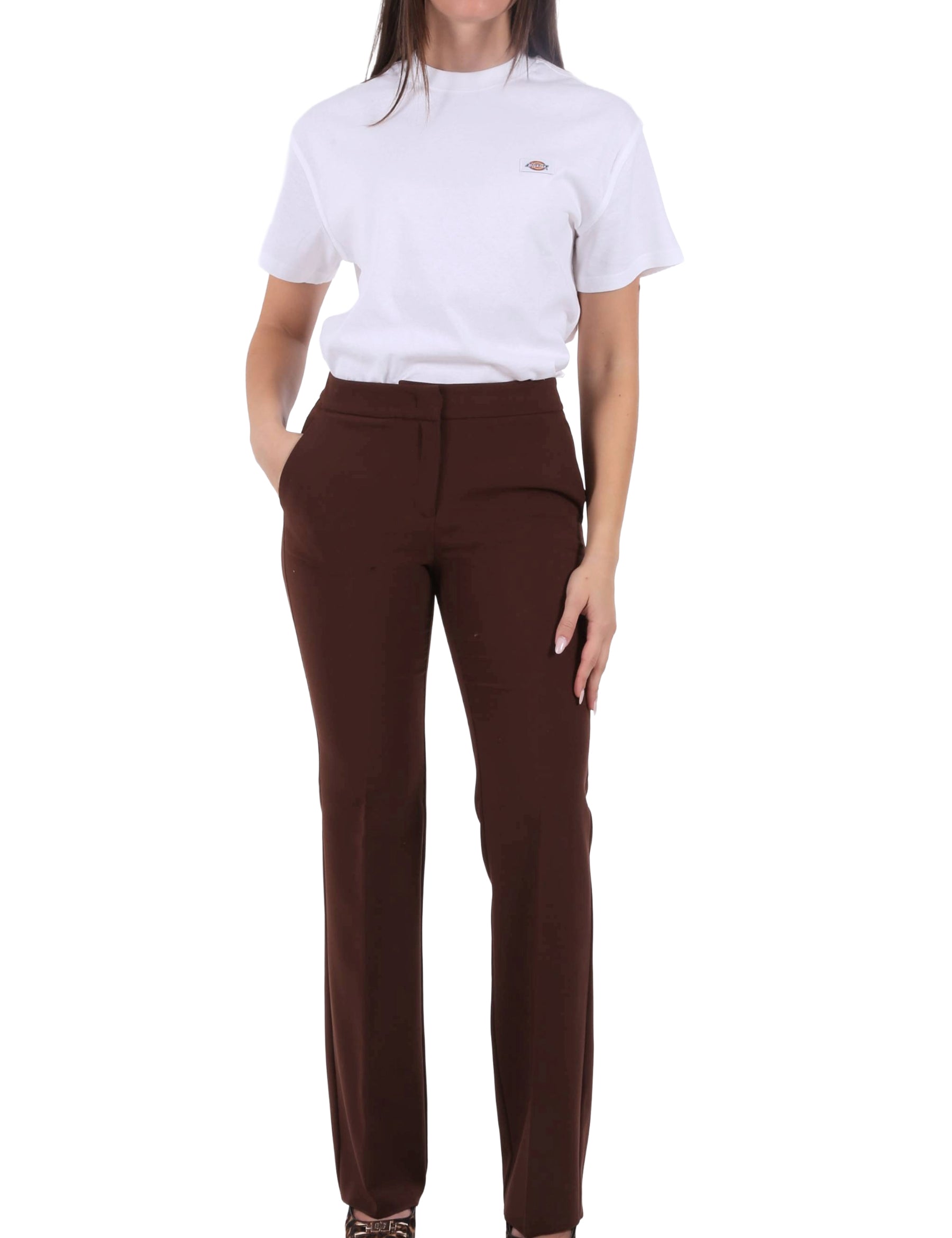 Pantaloni Marrone Emme Marella