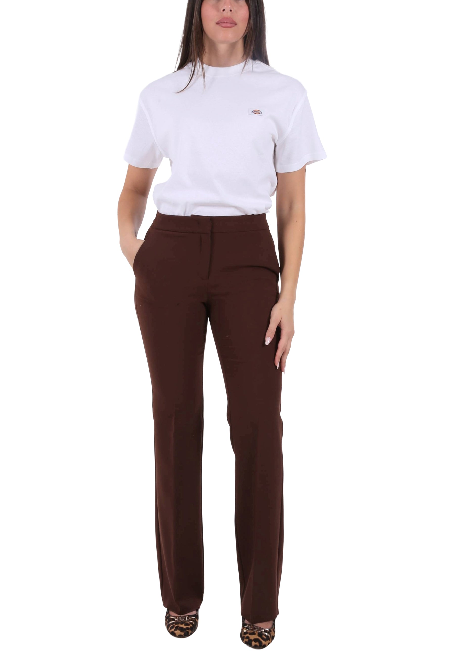 Pantaloni Marrone Emme Marella