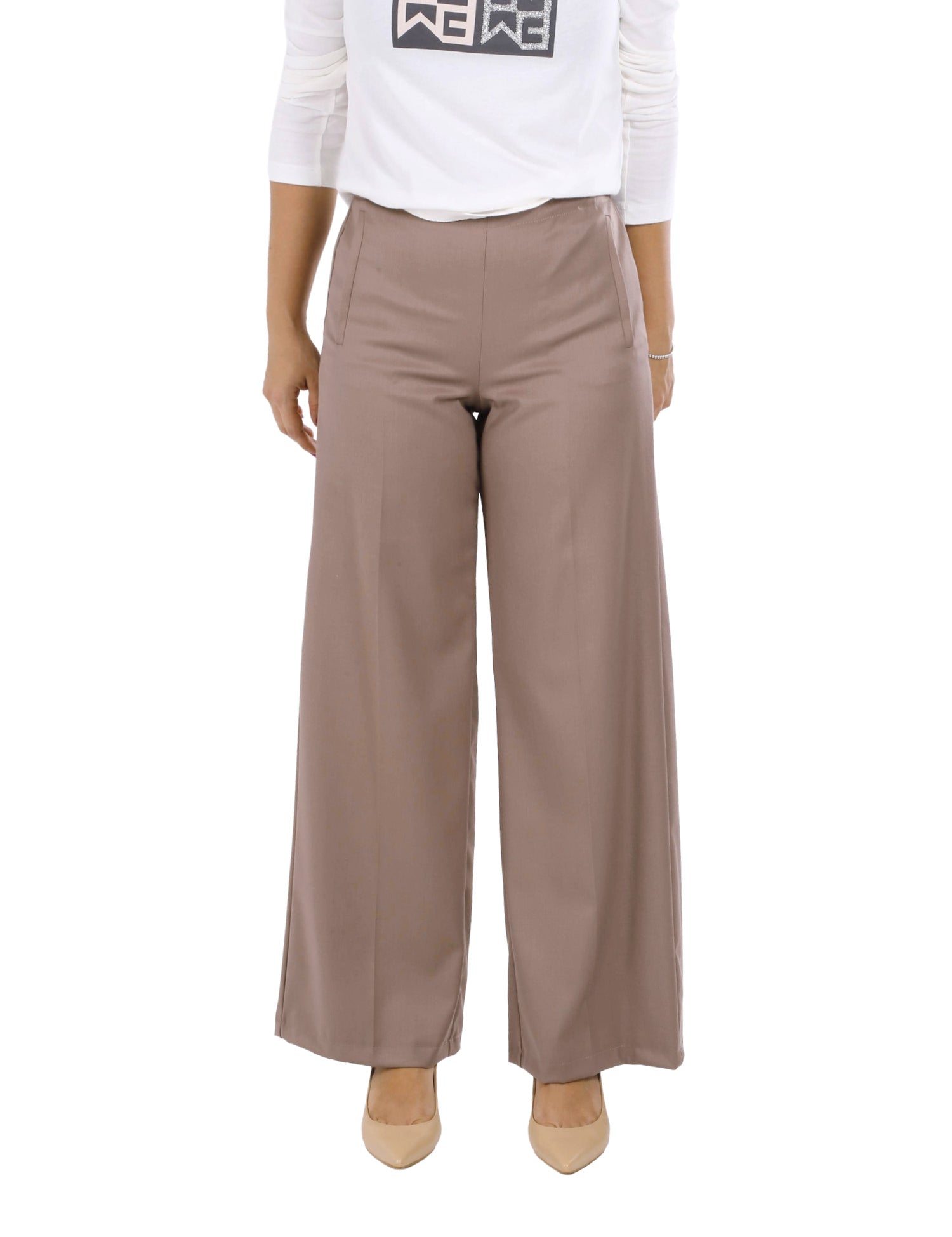 Pantaloni Marrone Emme Marella