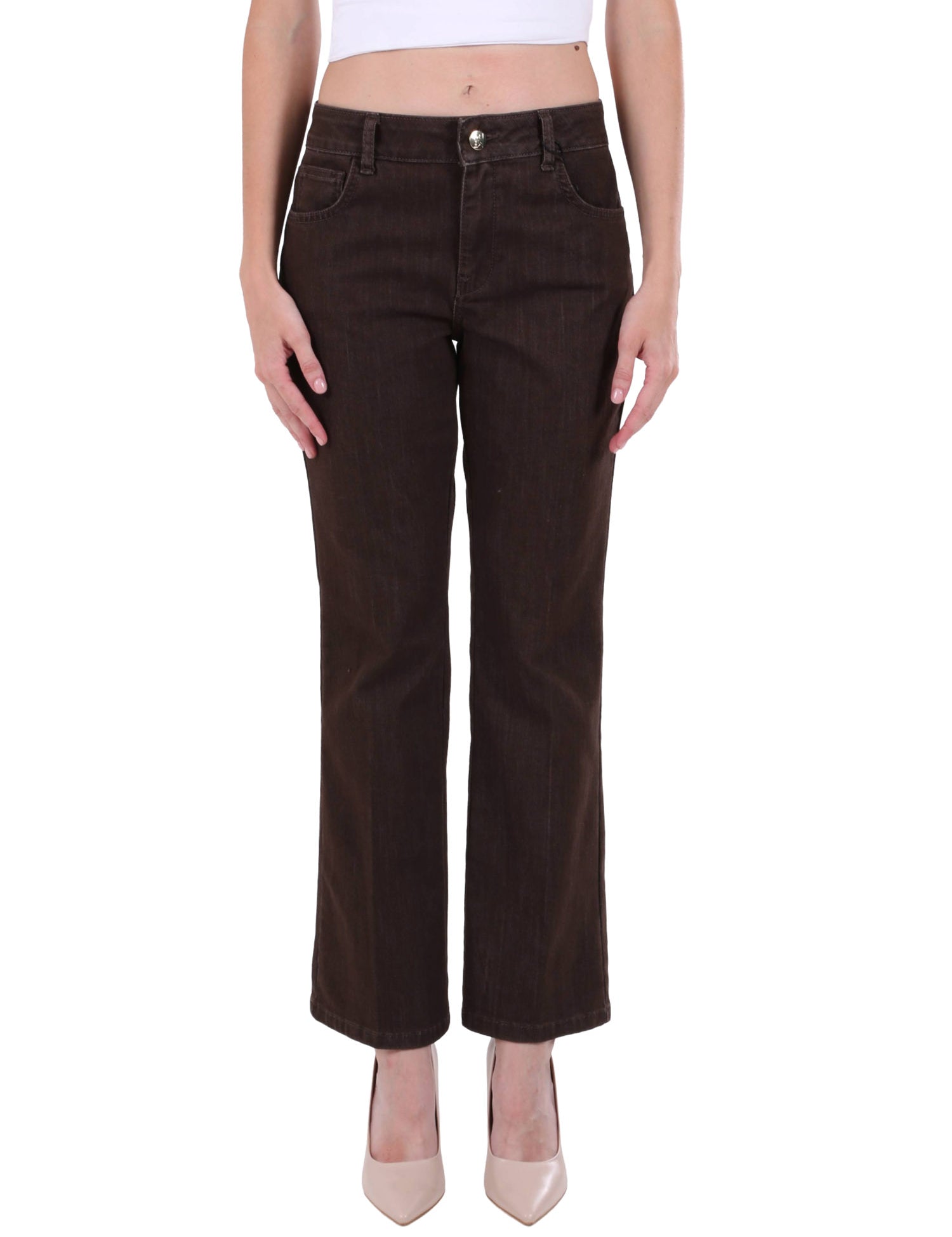 Jeans Marrone Emme Marella