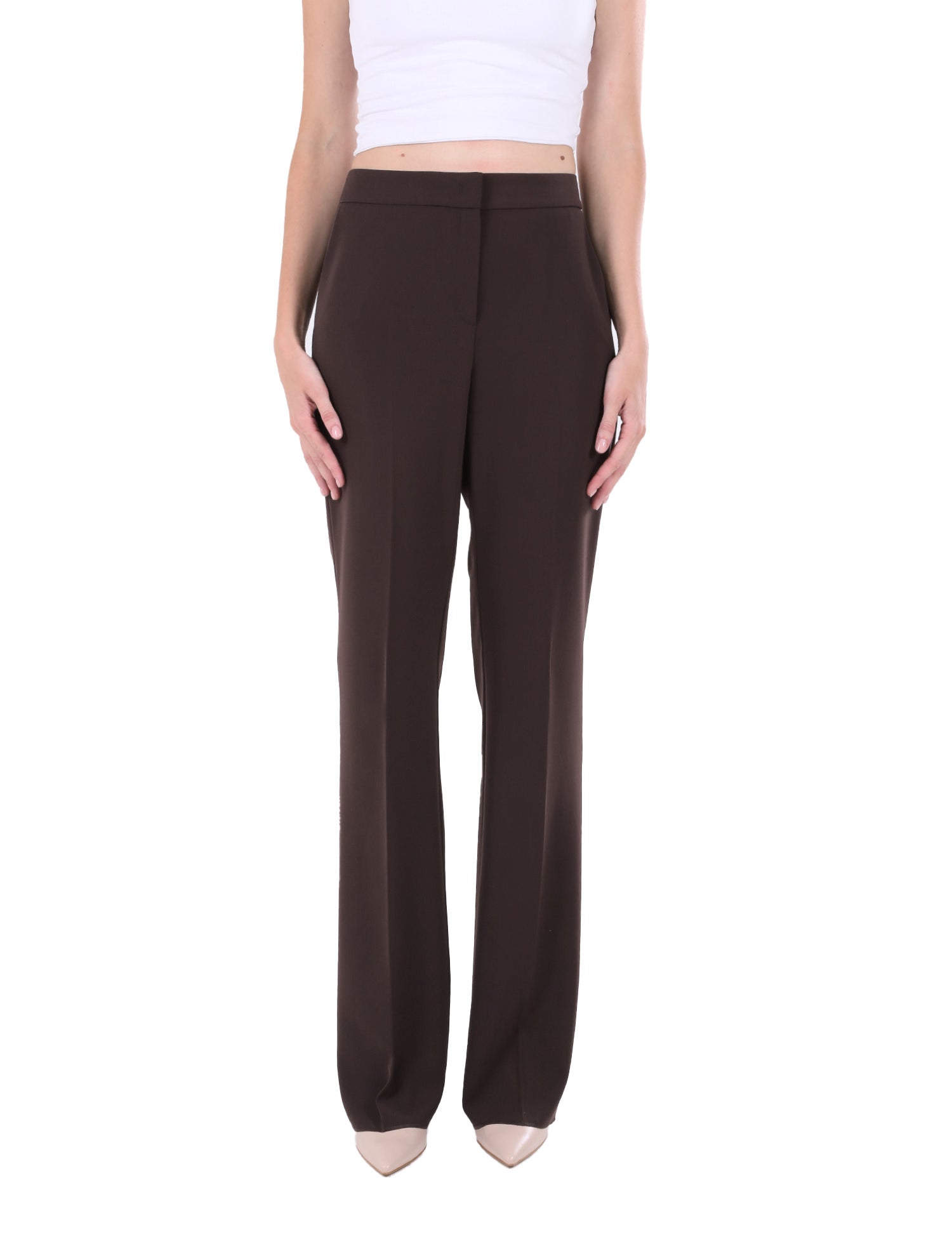 Pantaloni Marrone Emme Marella