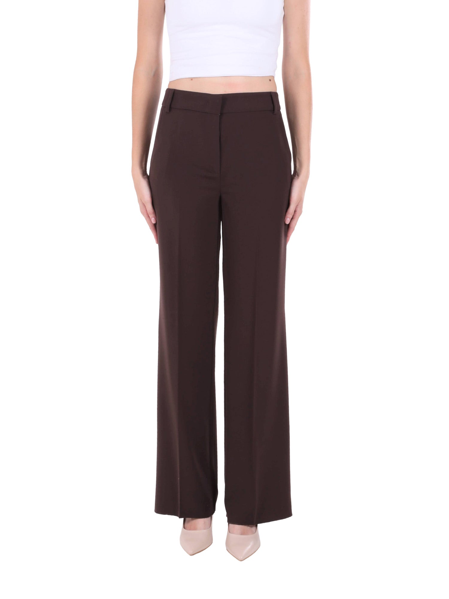 Pantaloni Marrone Emme Marella