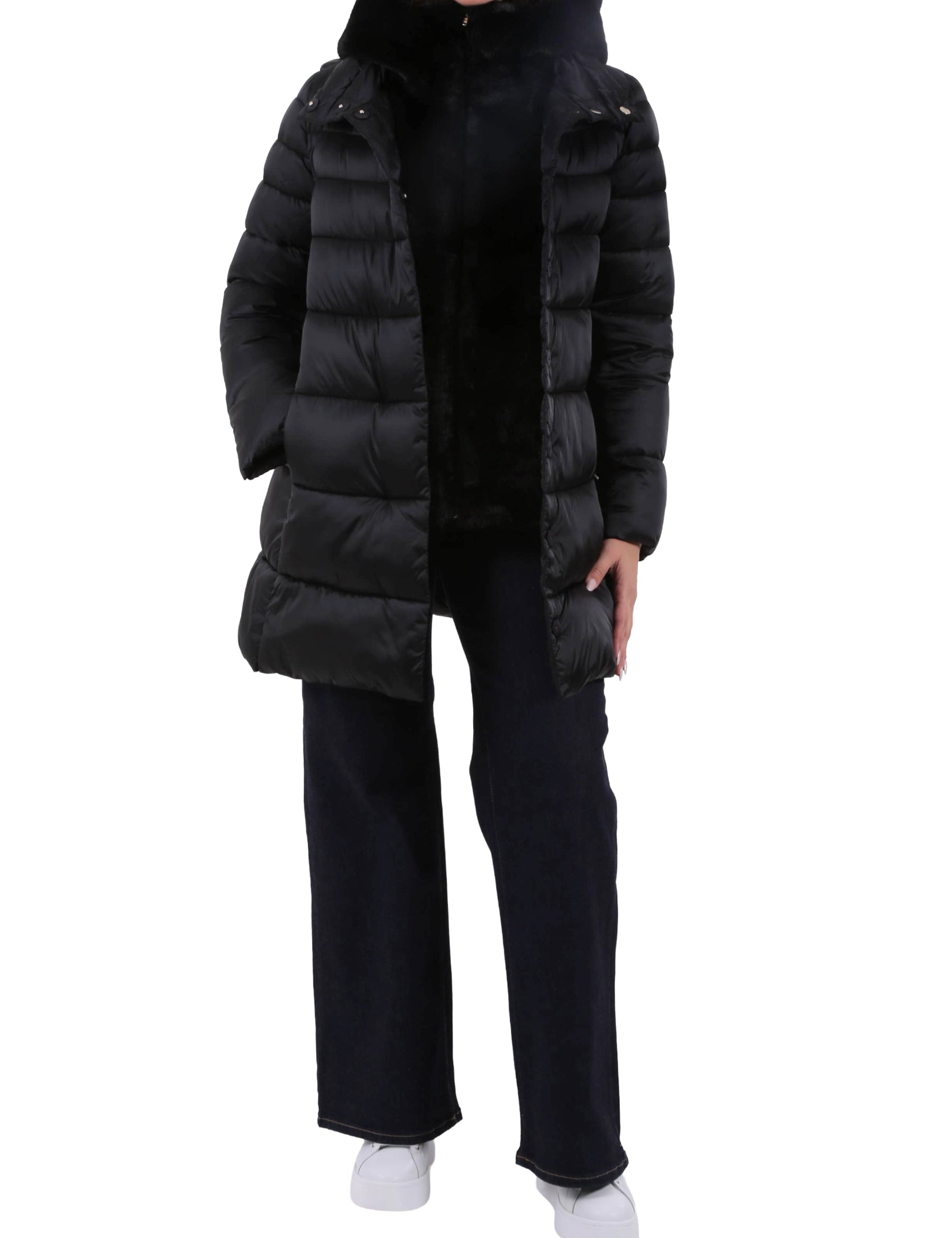 Piumini Nero Emme Marella