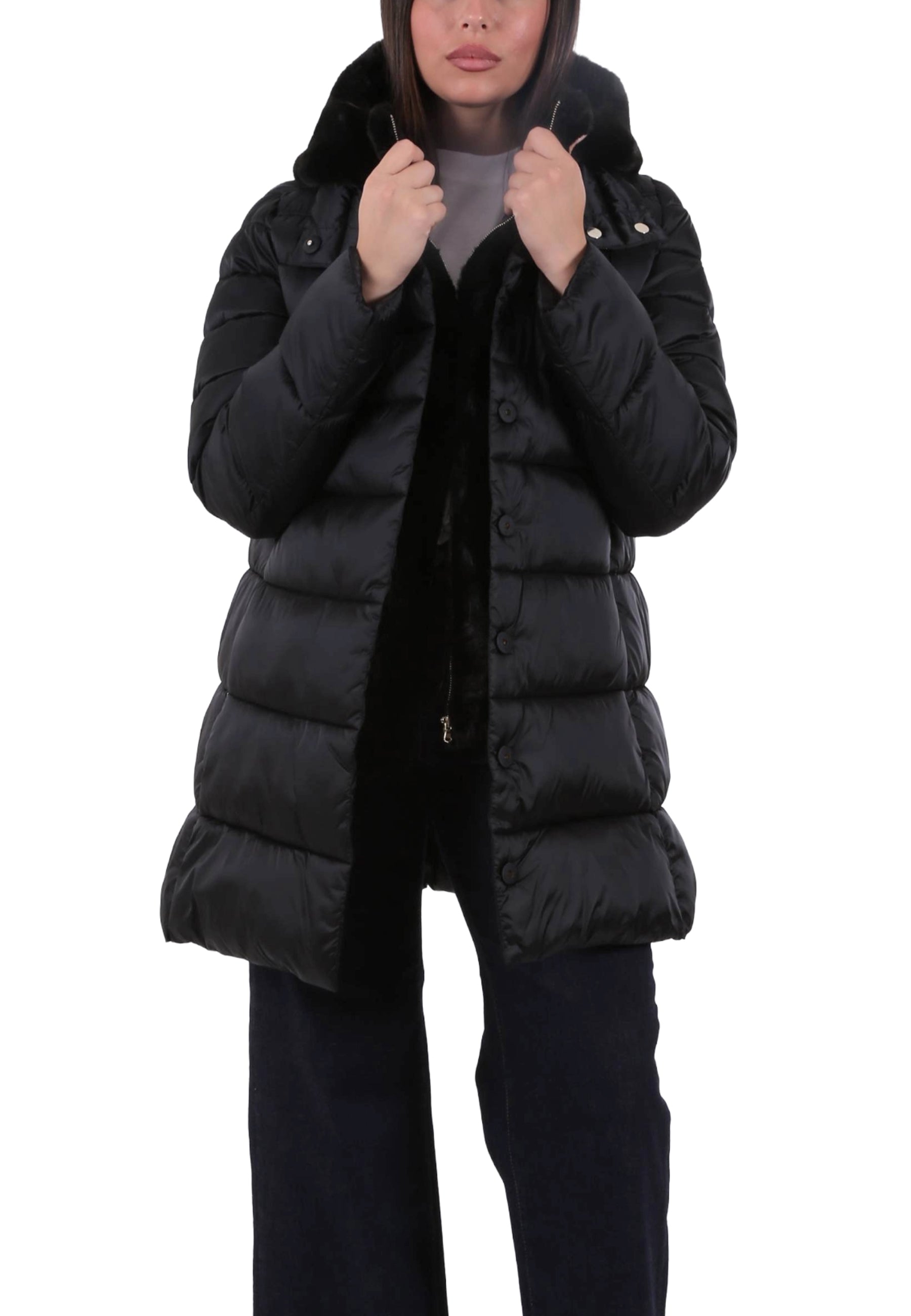 Piumini Nero Emme Marella