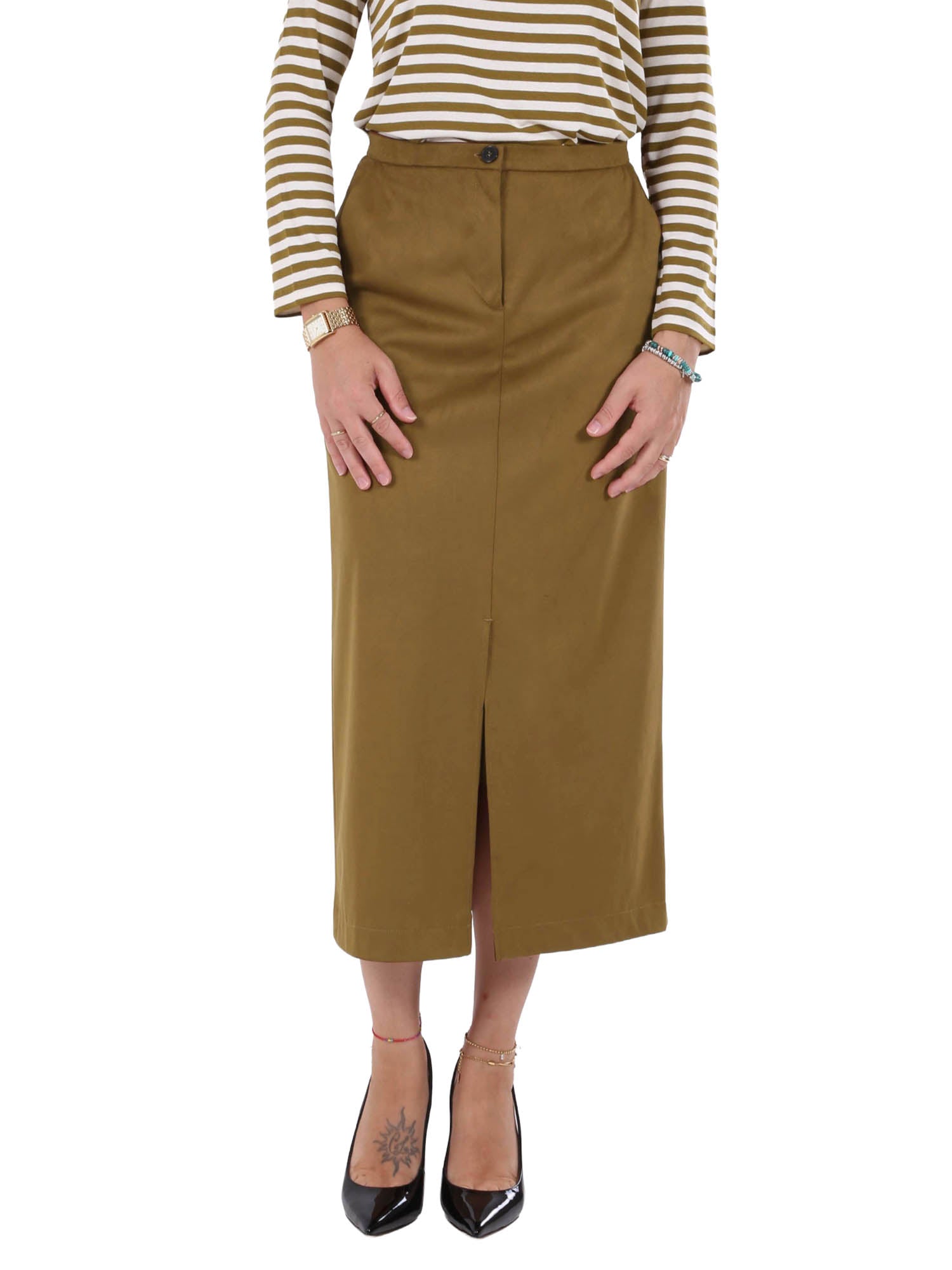 Gonne Marrone Emme Marella