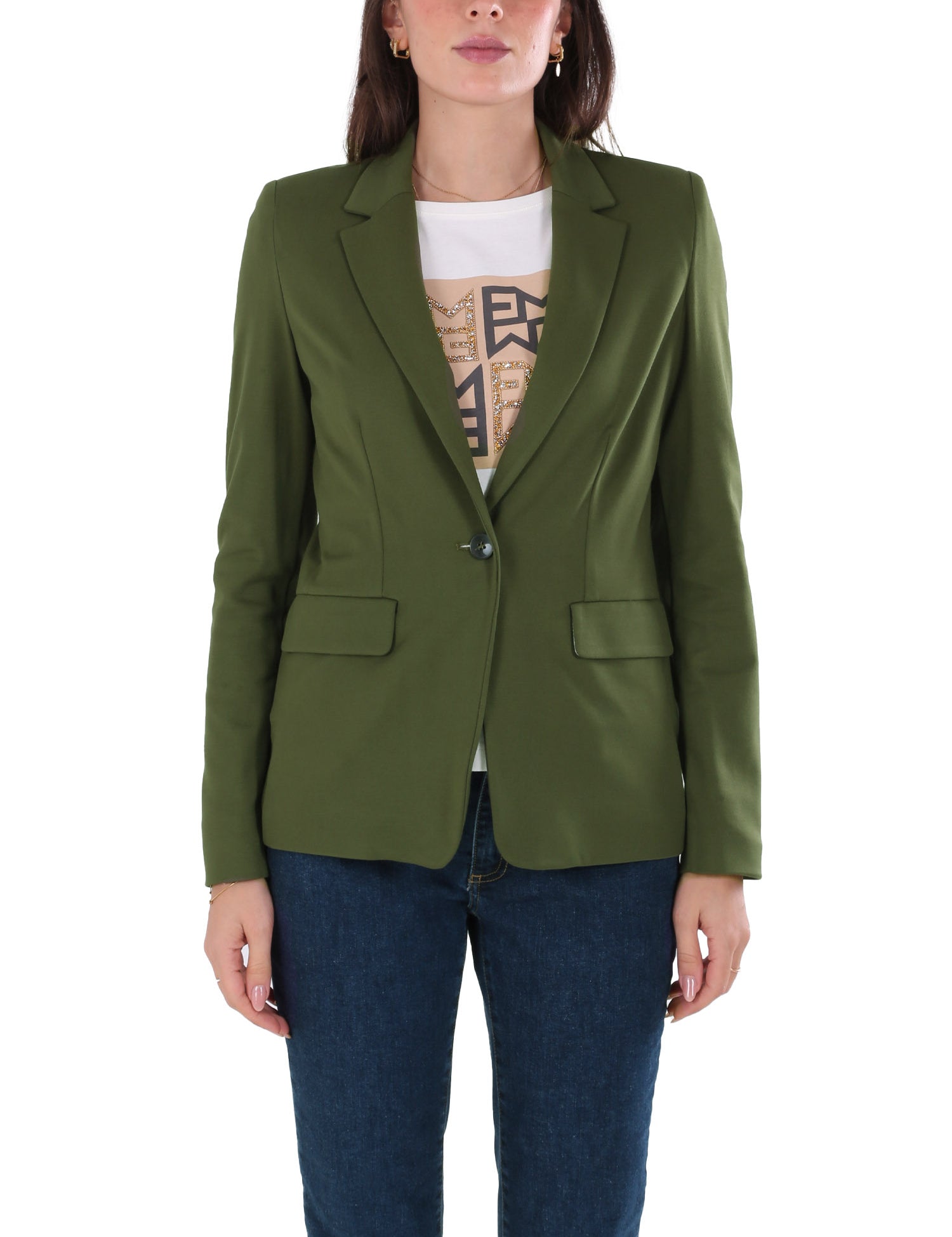 Blazer Verde Emme Marella