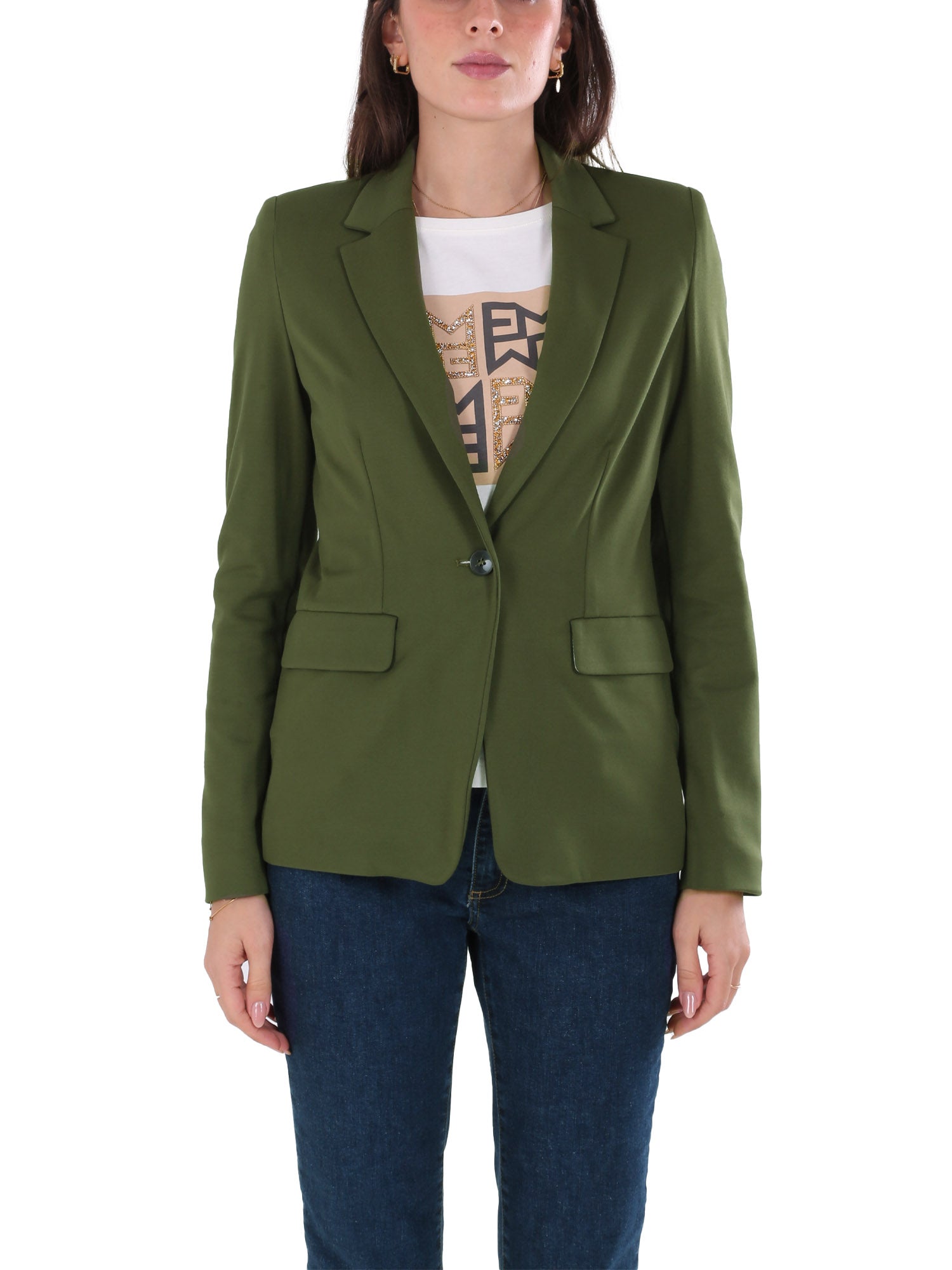 Blazer Verde Emme Marella