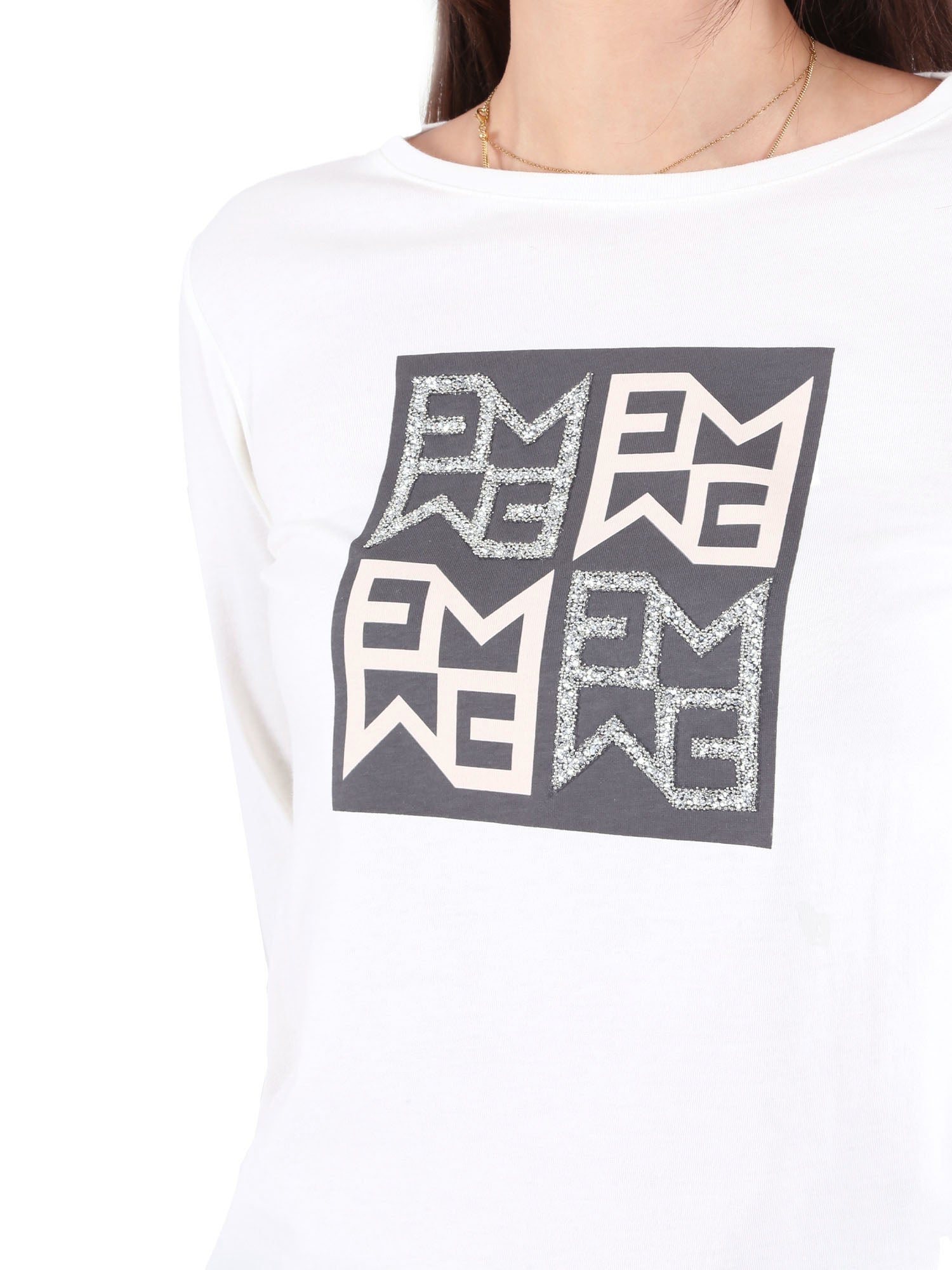 T-shirt Bianco Emme Marella