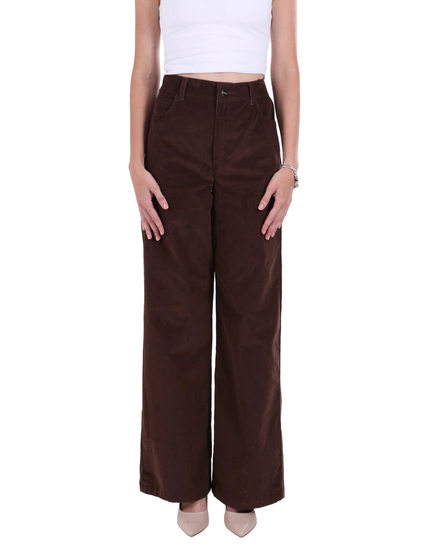 Pantaloni Marrone Iblues