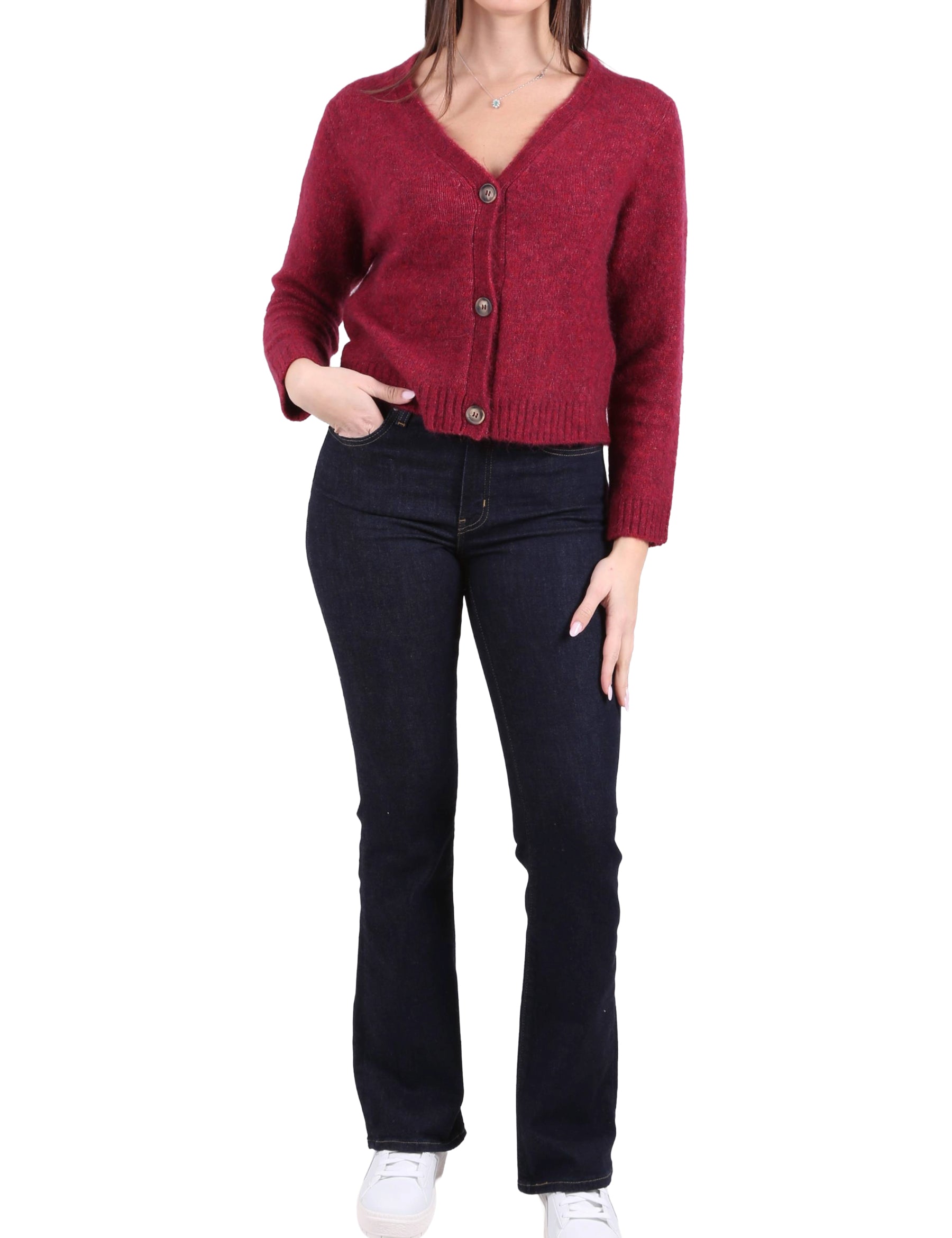 Cardigan Bordeaux Iblues