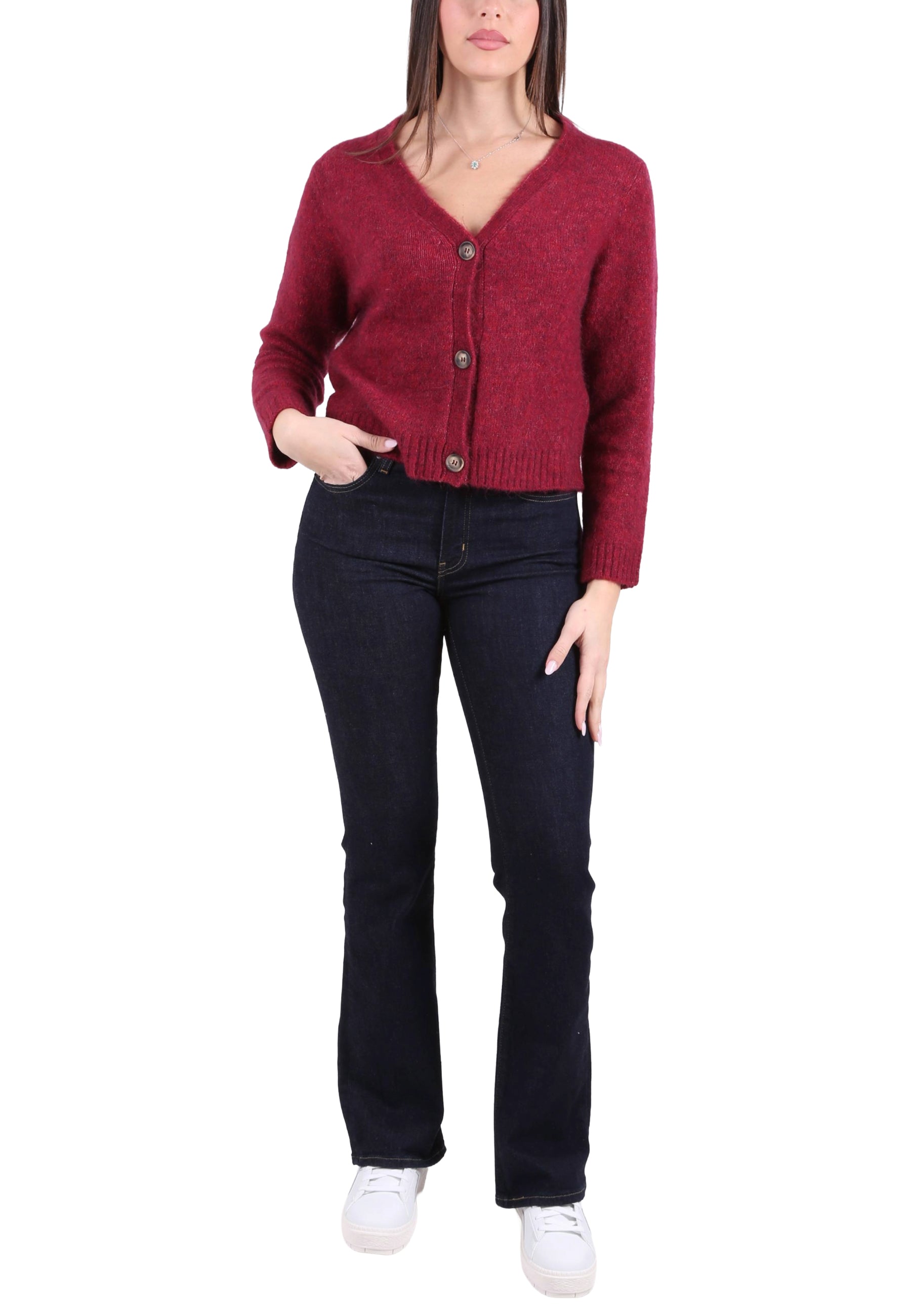 Cardigan Bordeaux Iblues