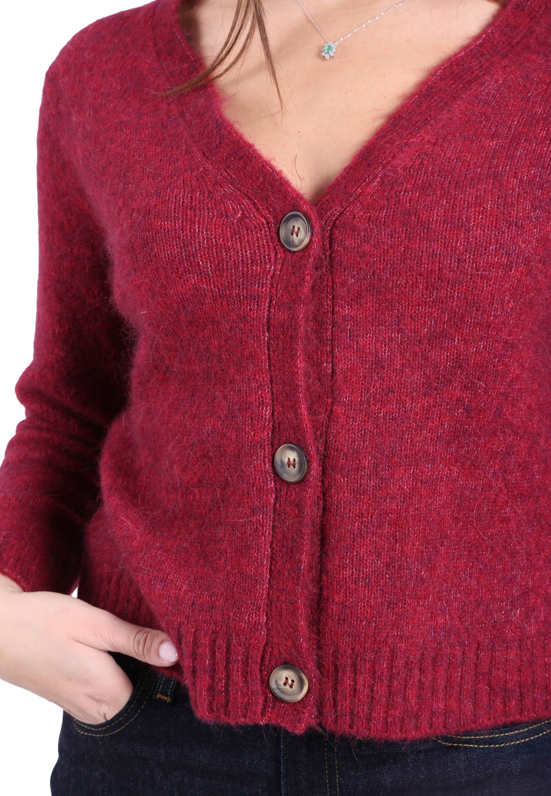 Cardigan Bordeaux Iblues