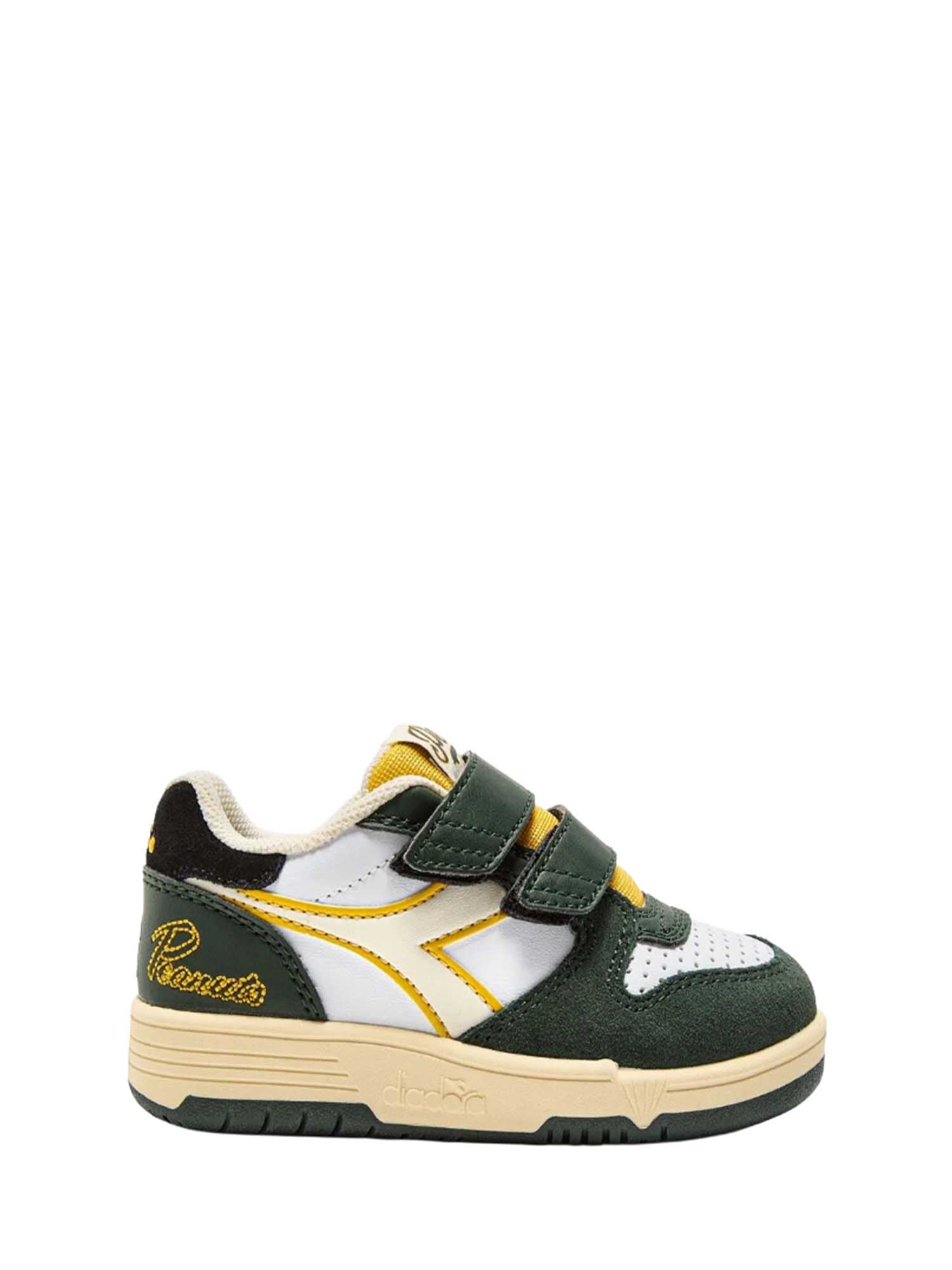 Scarpe con strappi Verde Diadora
