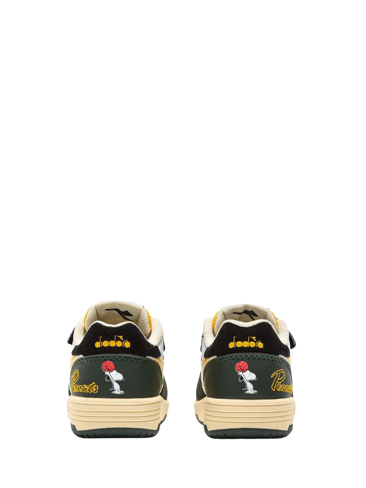 Scarpe con strappi Verde Diadora