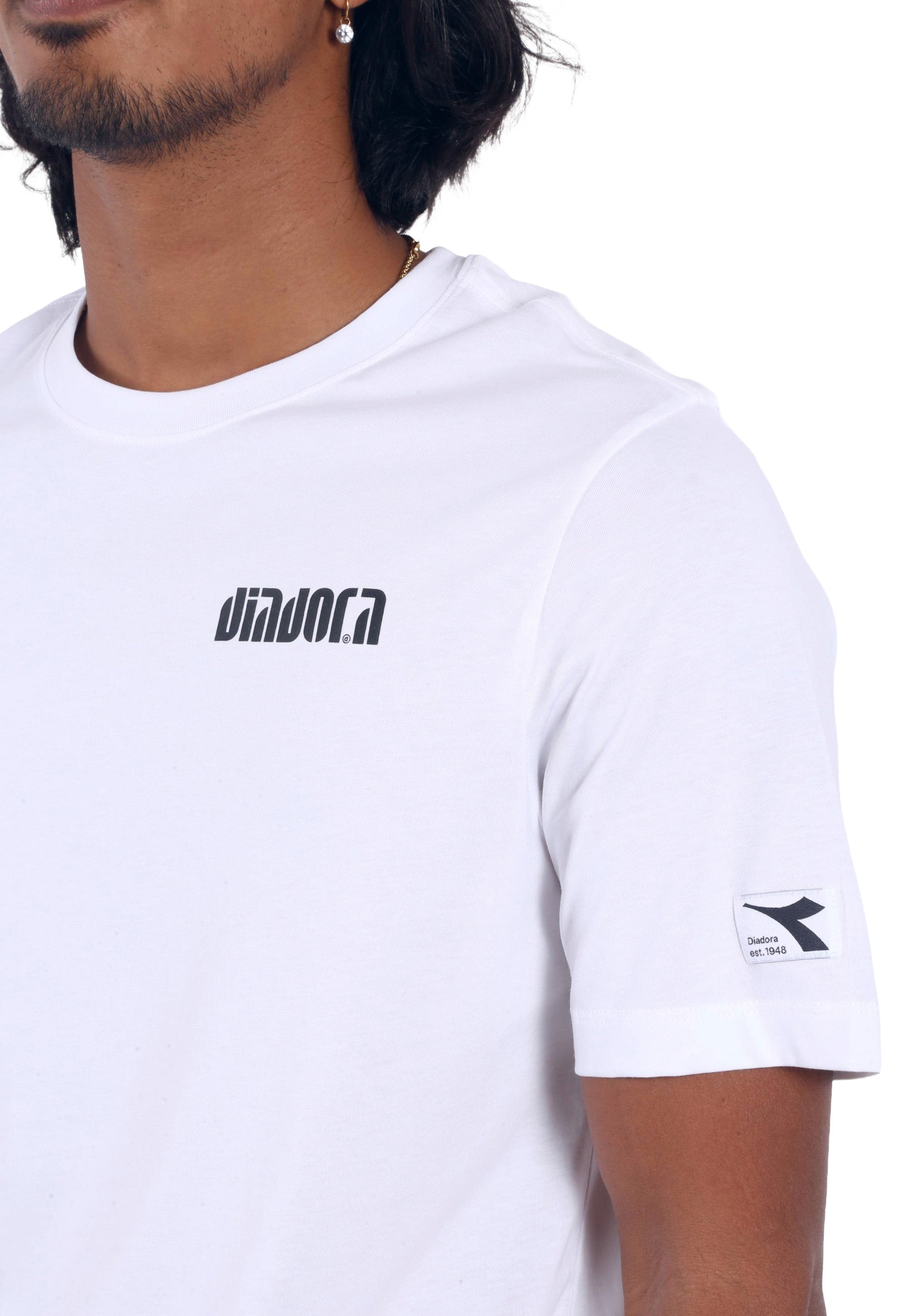 T-shirt Bianco Diadora