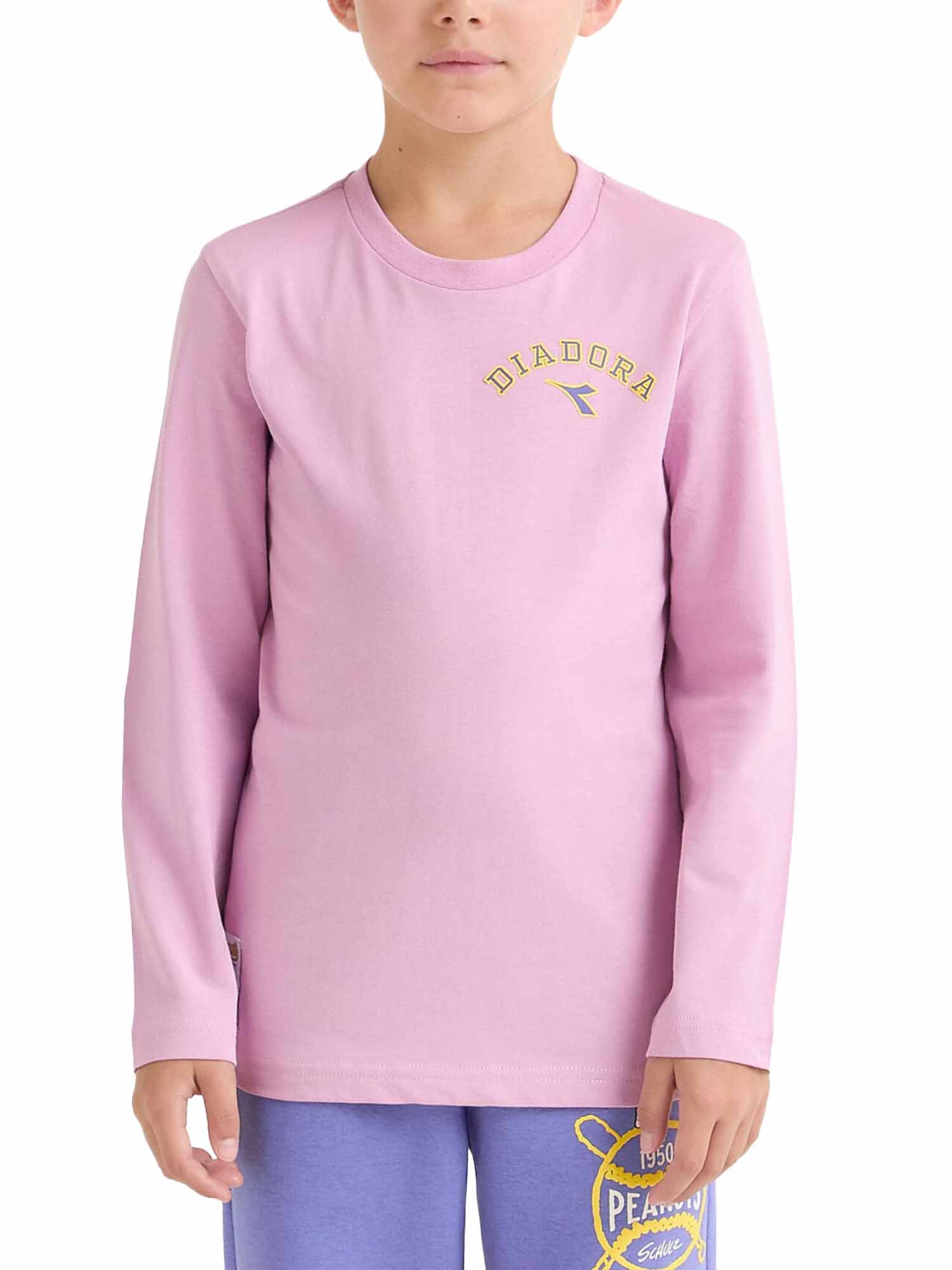 T-shirt Rosa Diadora