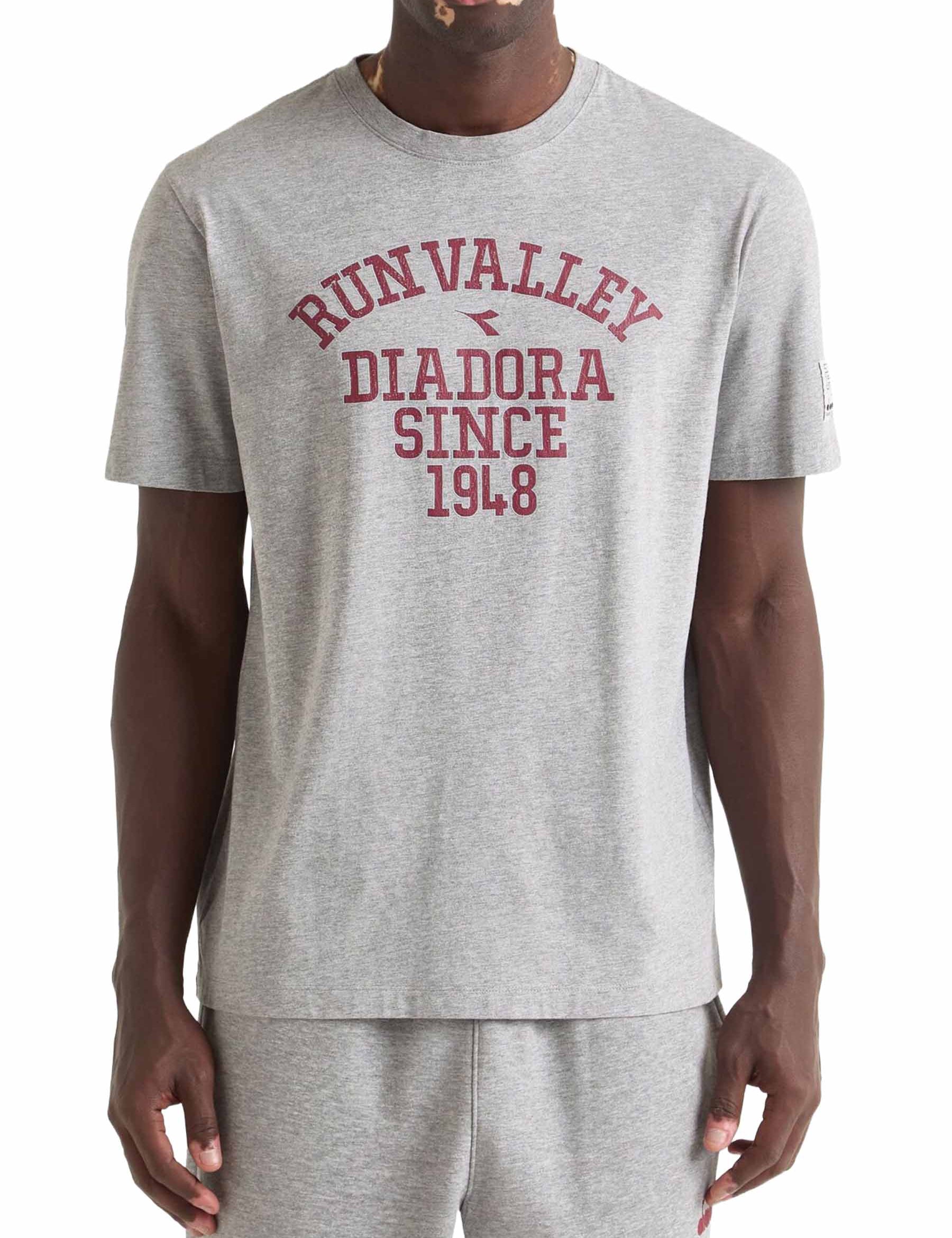 T-shirt Grigio Diadora