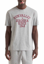 T-shirt Grigio Diadora