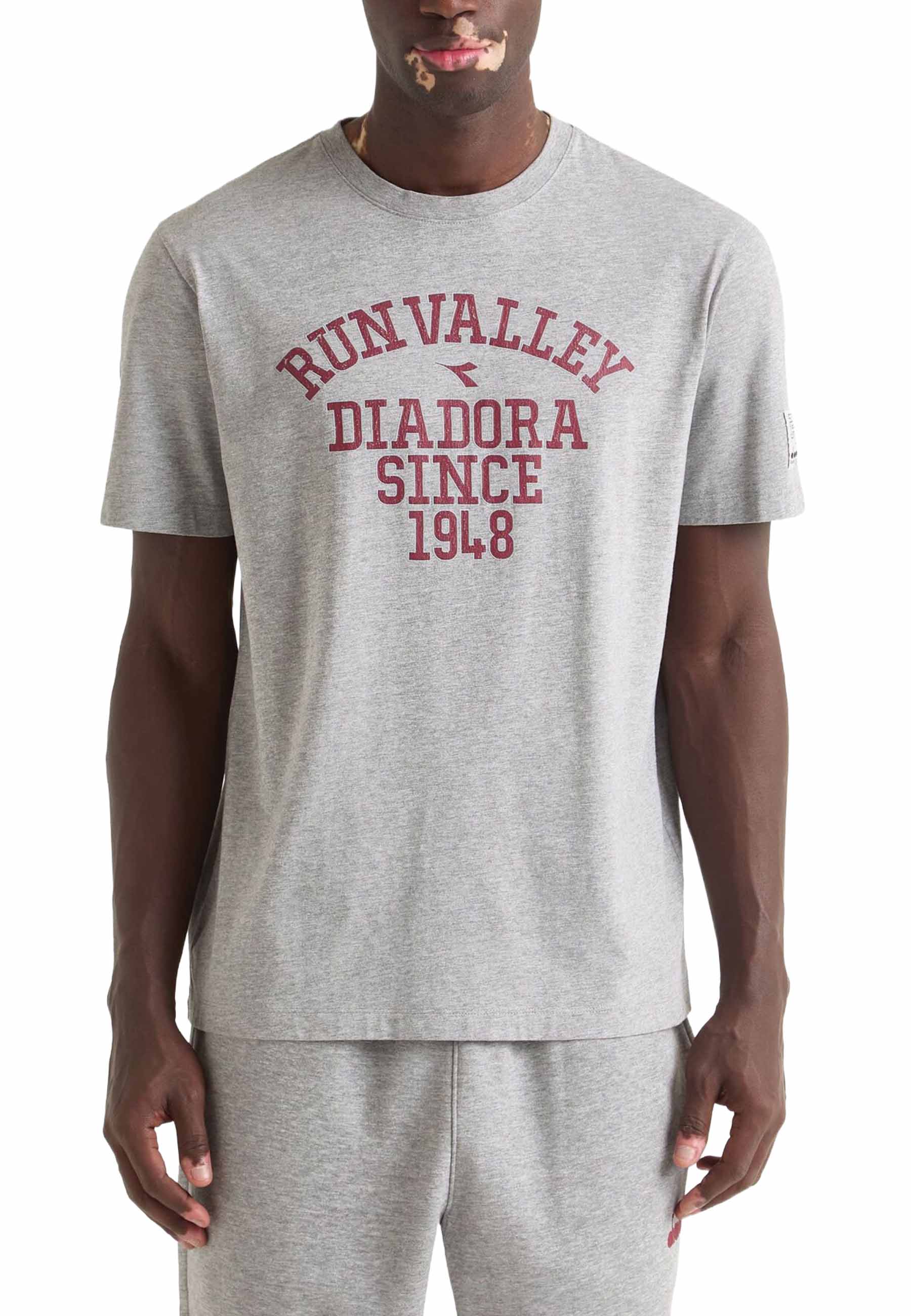 T-shirt Grigio Diadora