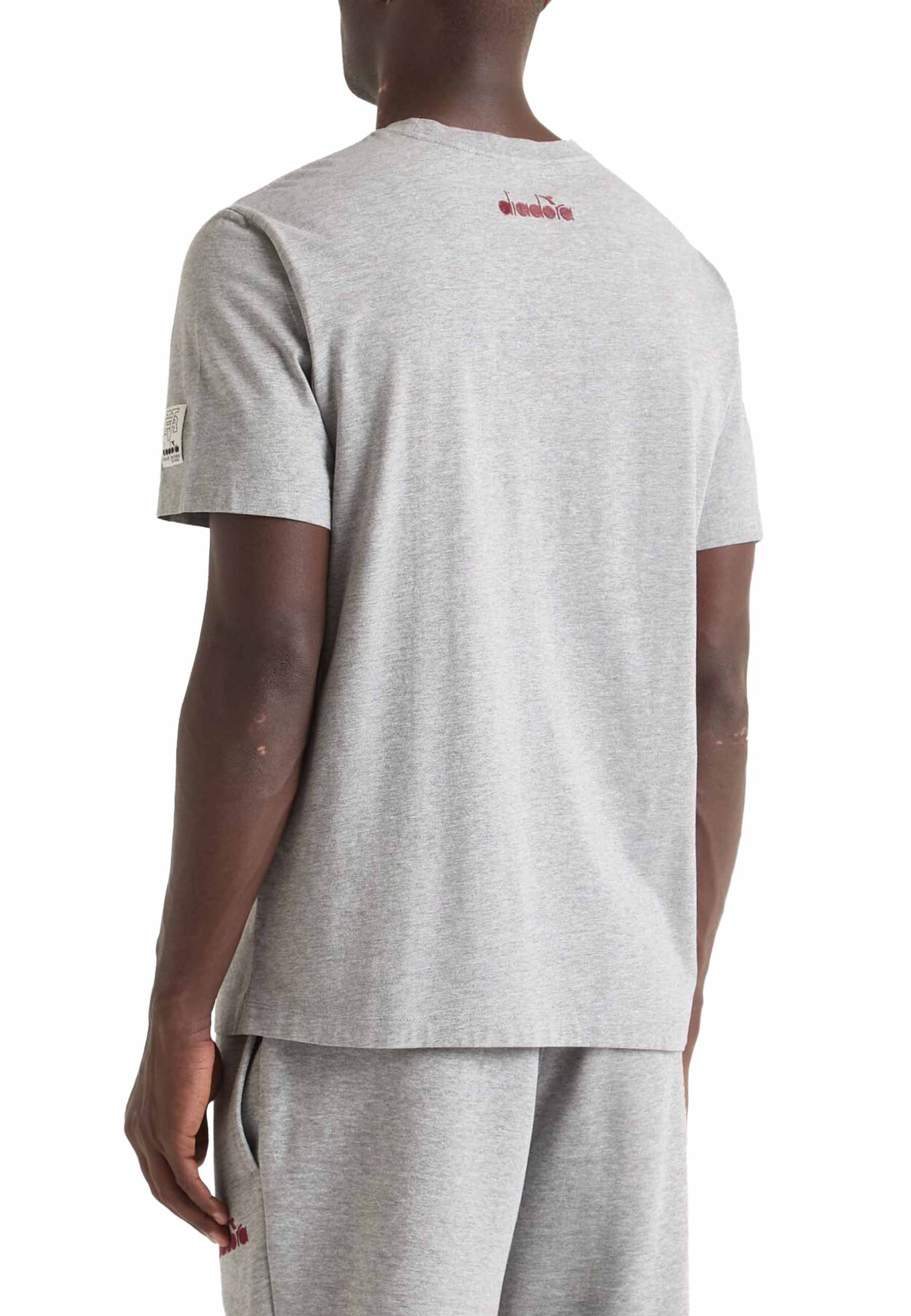 T-shirt Grigio Diadora