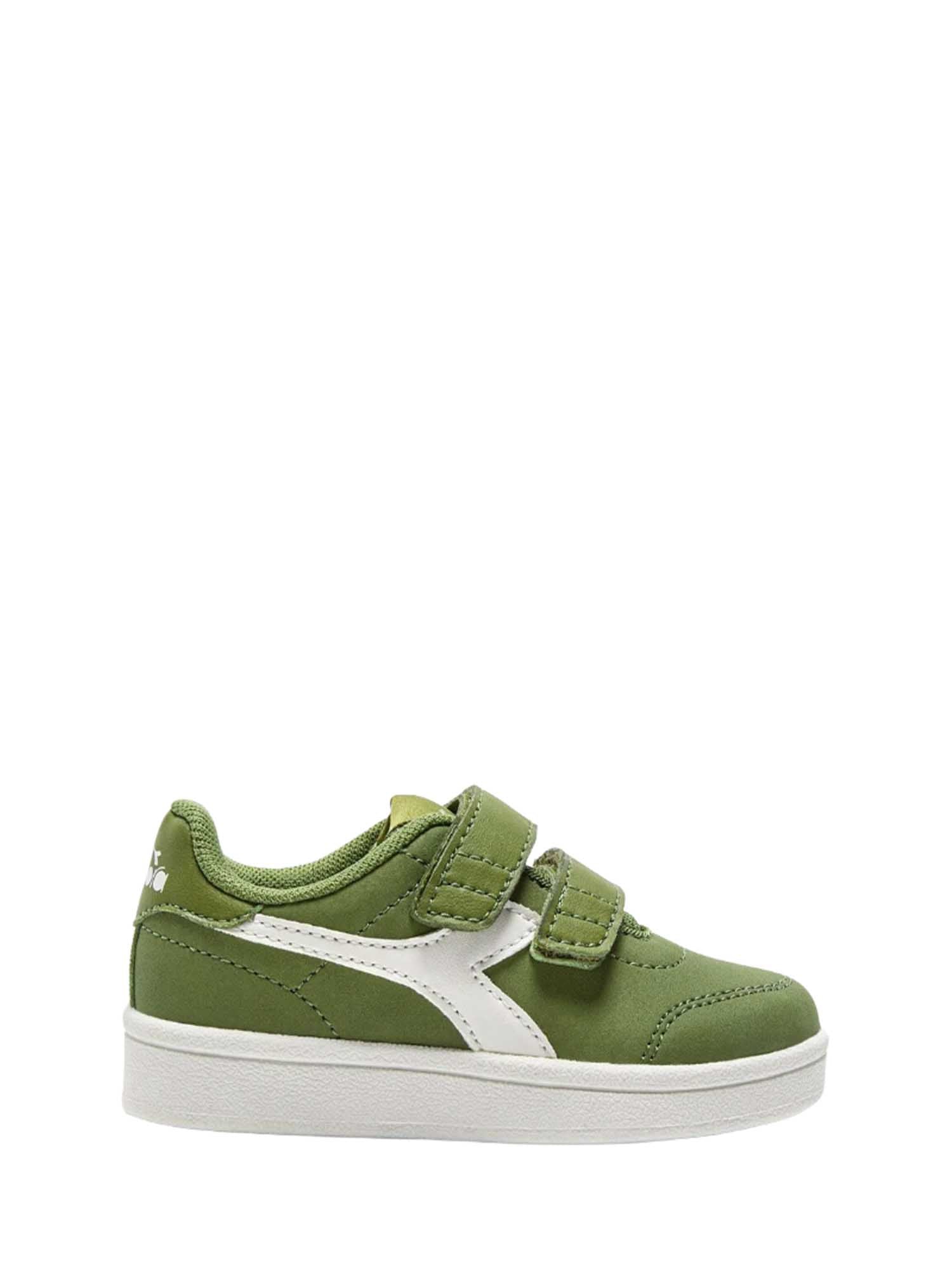 Scarpe con strappi Verde Diadora