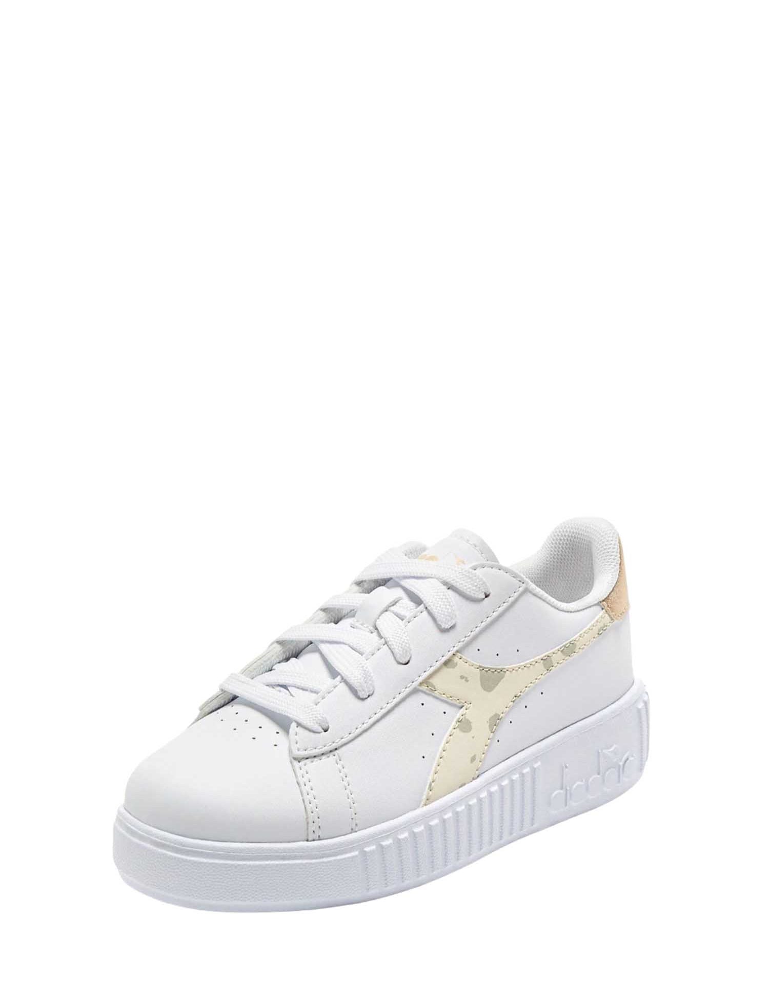 Sneakers Bianmco Oro Diadora